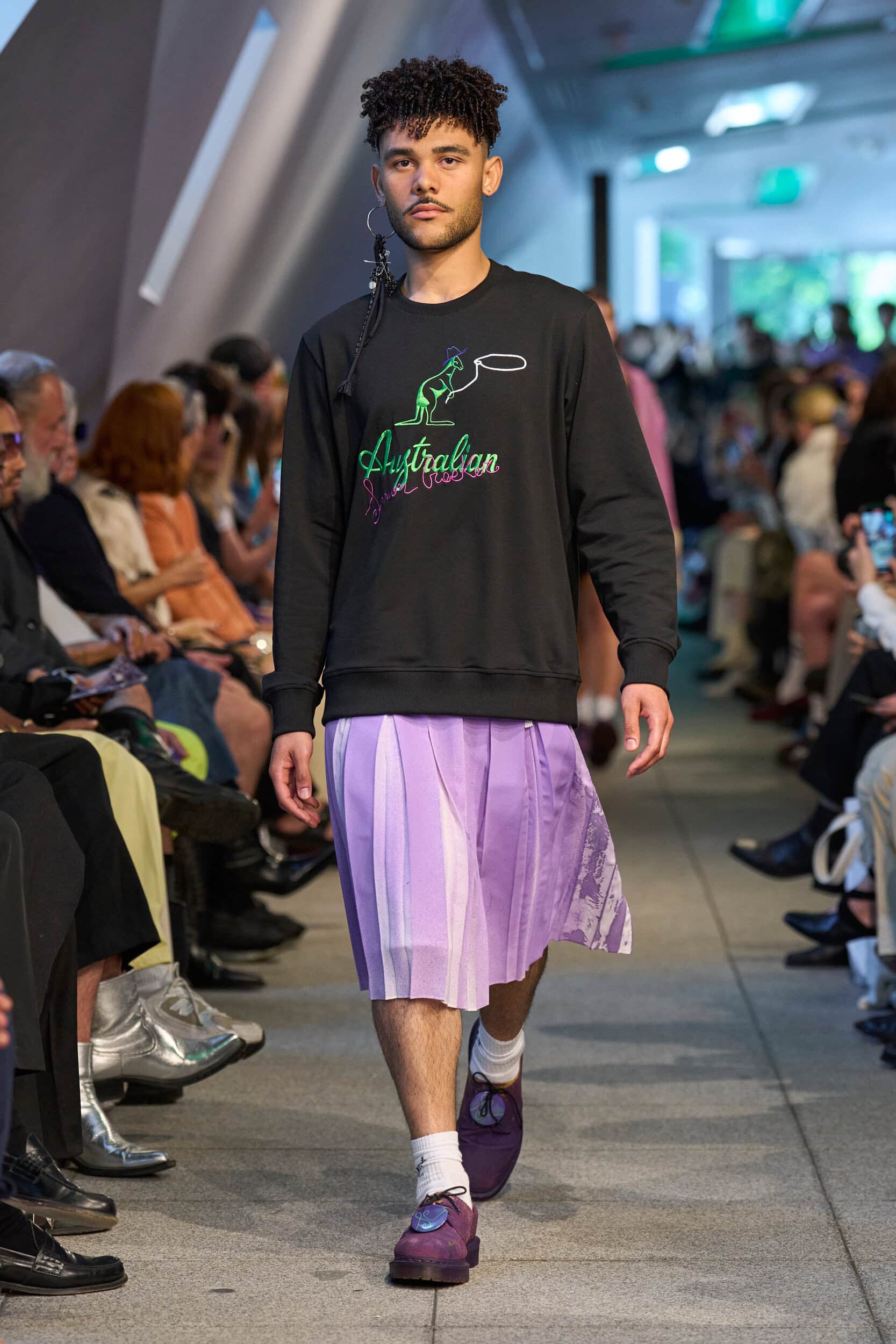 Simon Cracker  Spring 2025 Men's Fashion Show