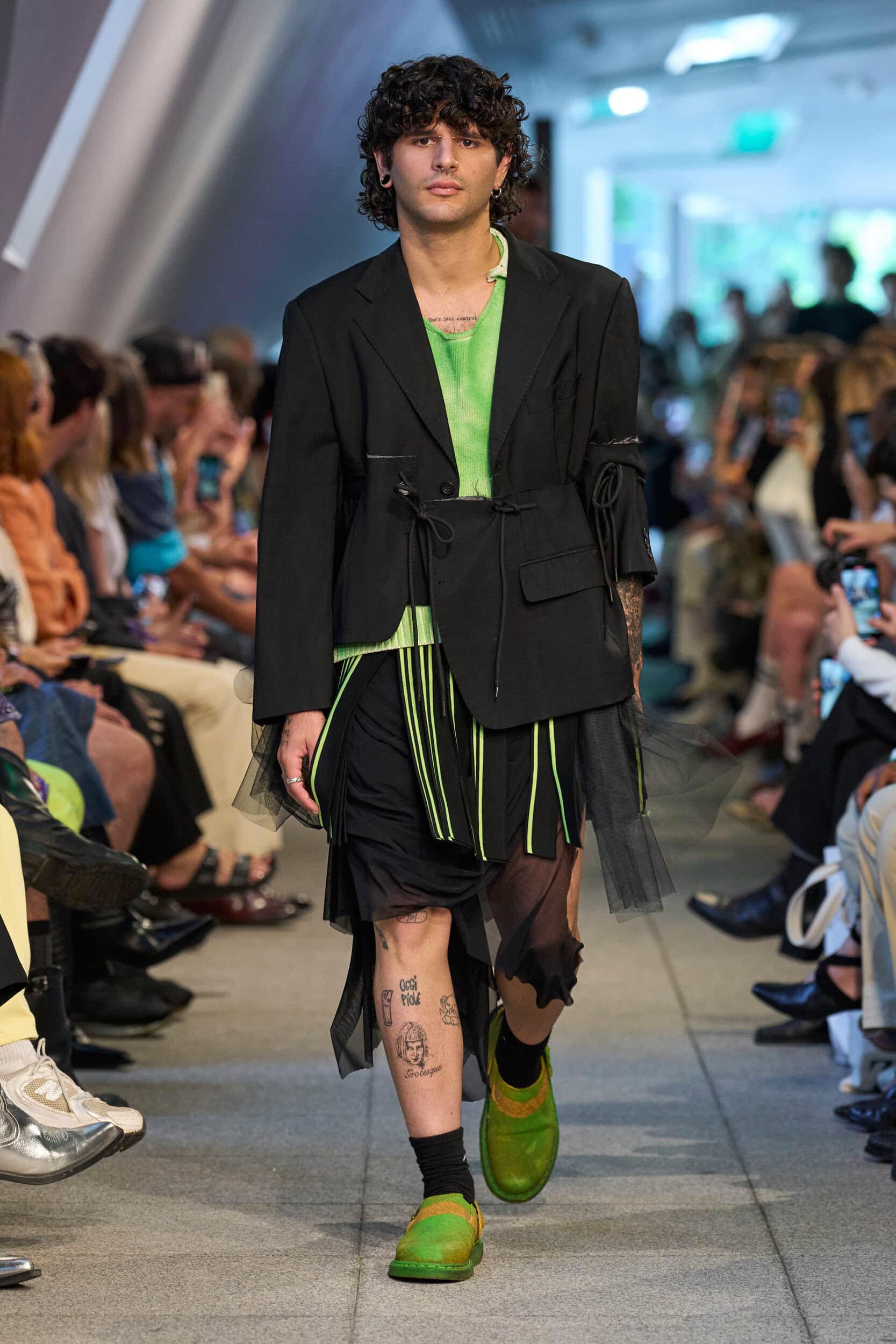 Simon Cracker  Spring 2025 Men's Fashion Show