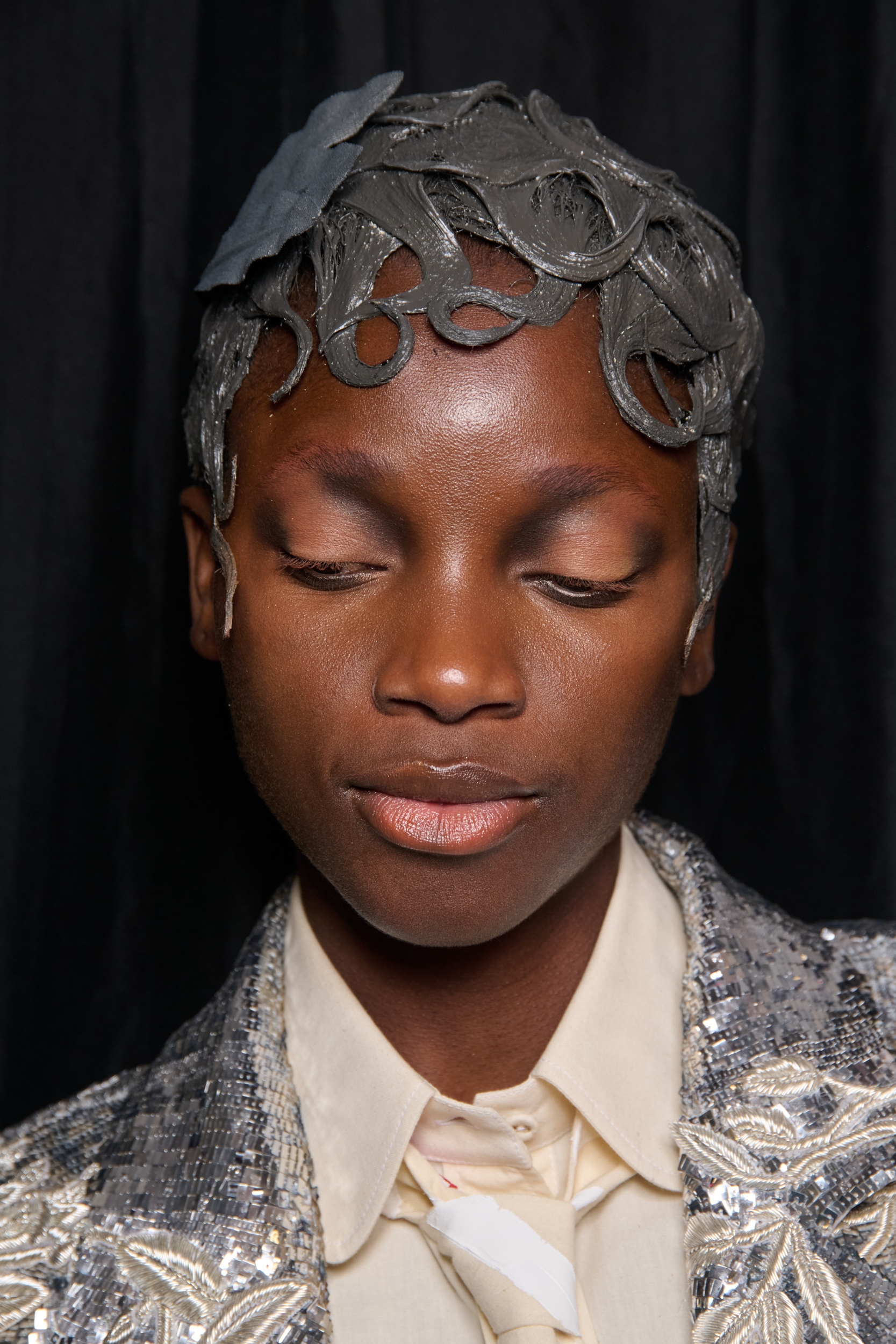 Thom Browne Fall 2024 Couture Fashion Show Backstage