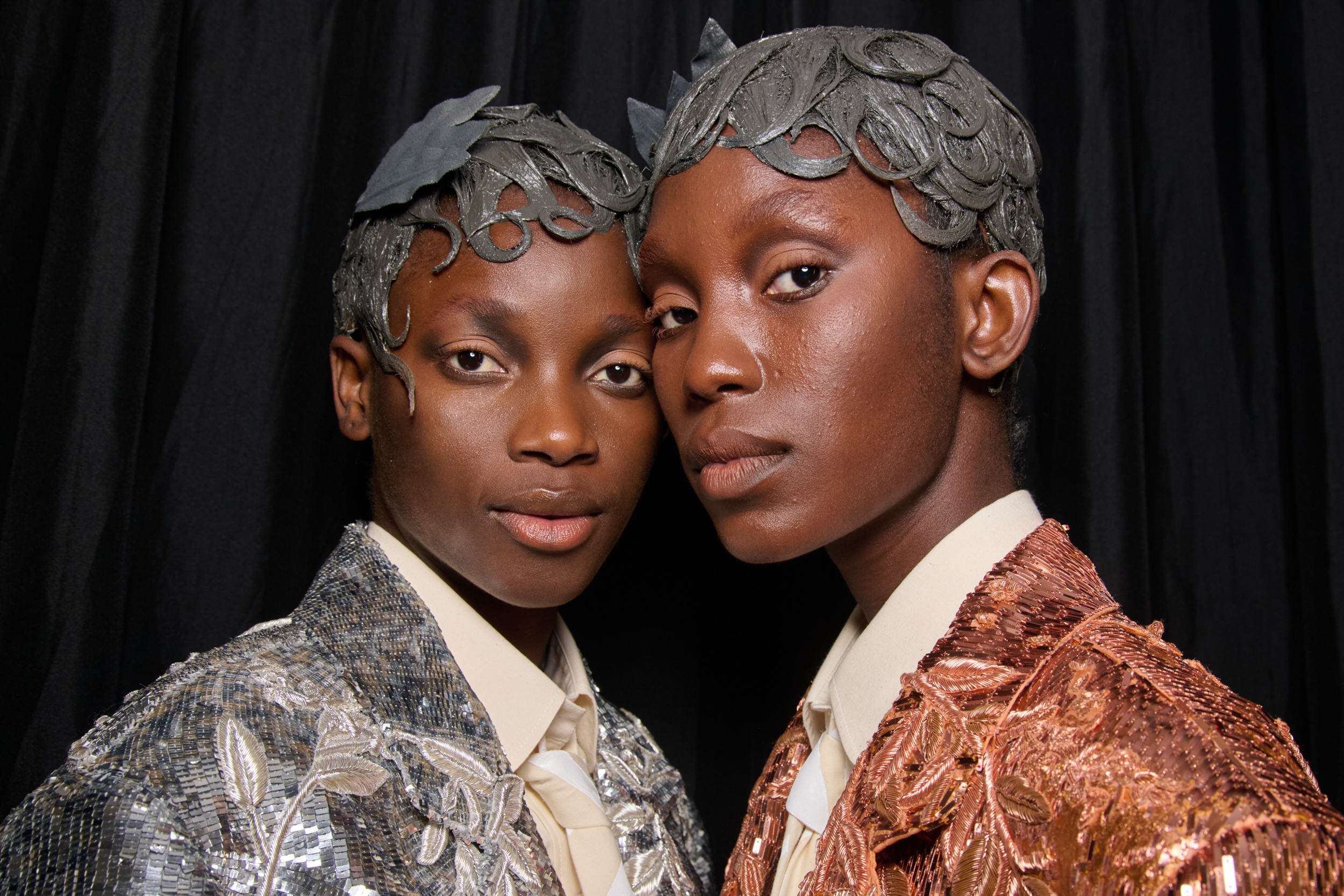 Thom Browne Fall 2024 Couture Fashion Show Backstage