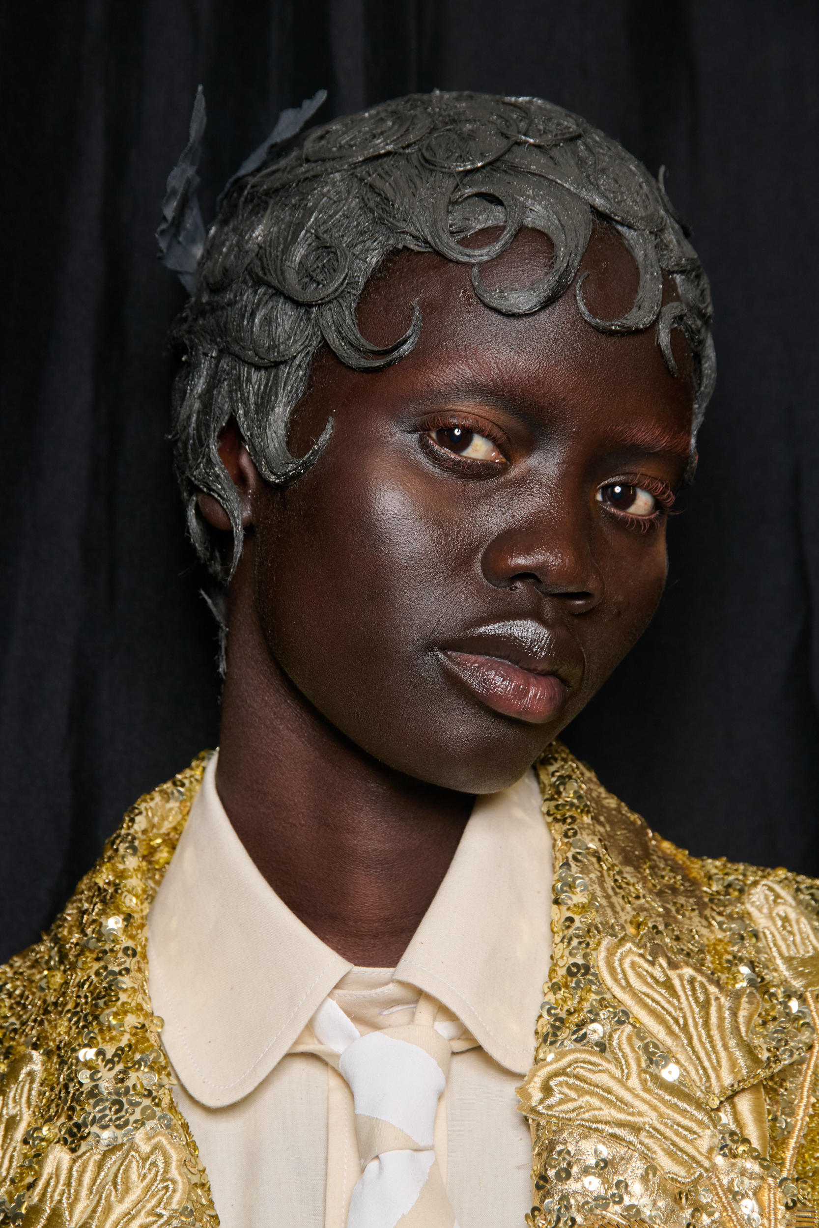 Thom Browne Fall 2024 Couture Fashion Show Backstage