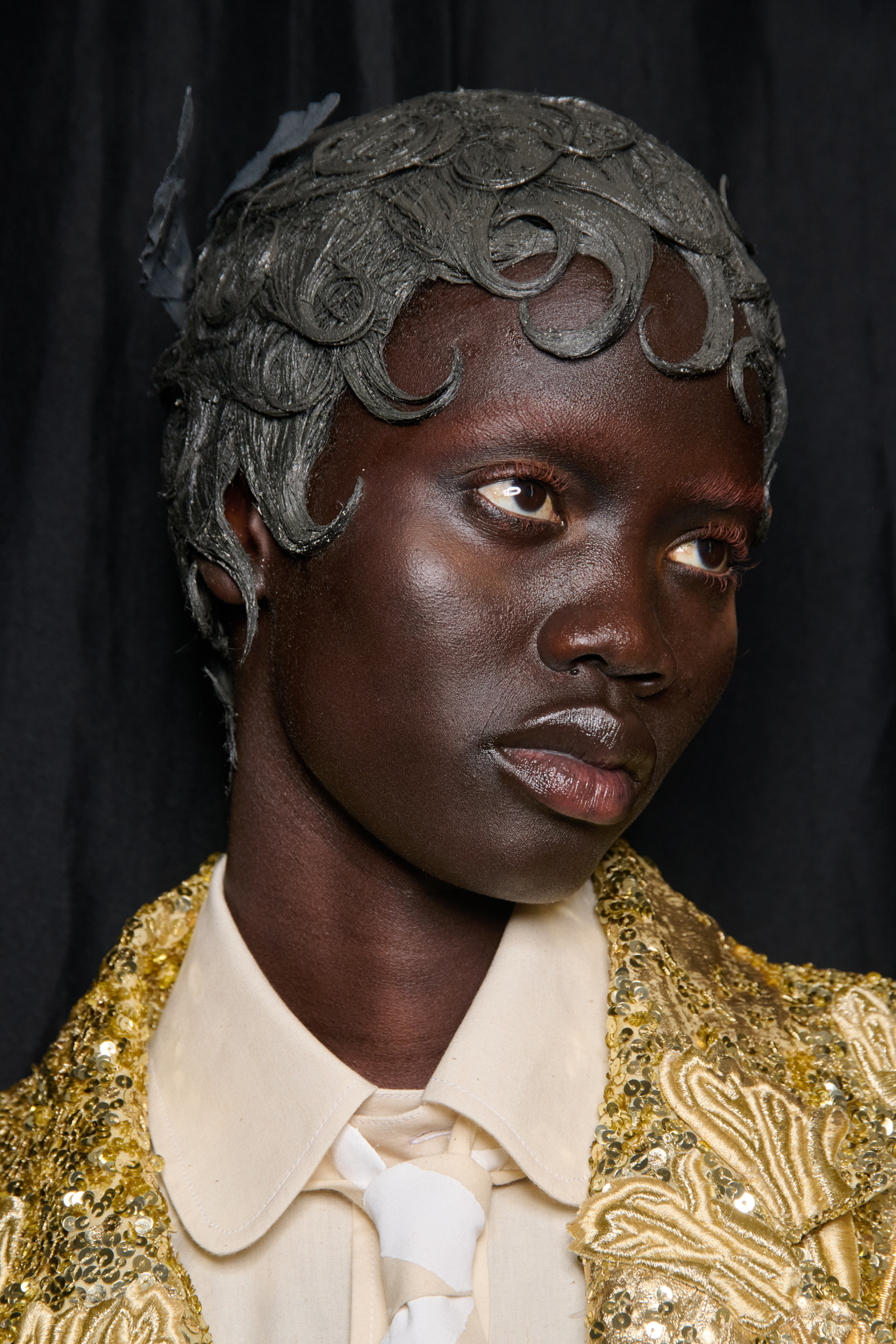 Thom Browne Fall 2024 Couture Fashion Show Backstage