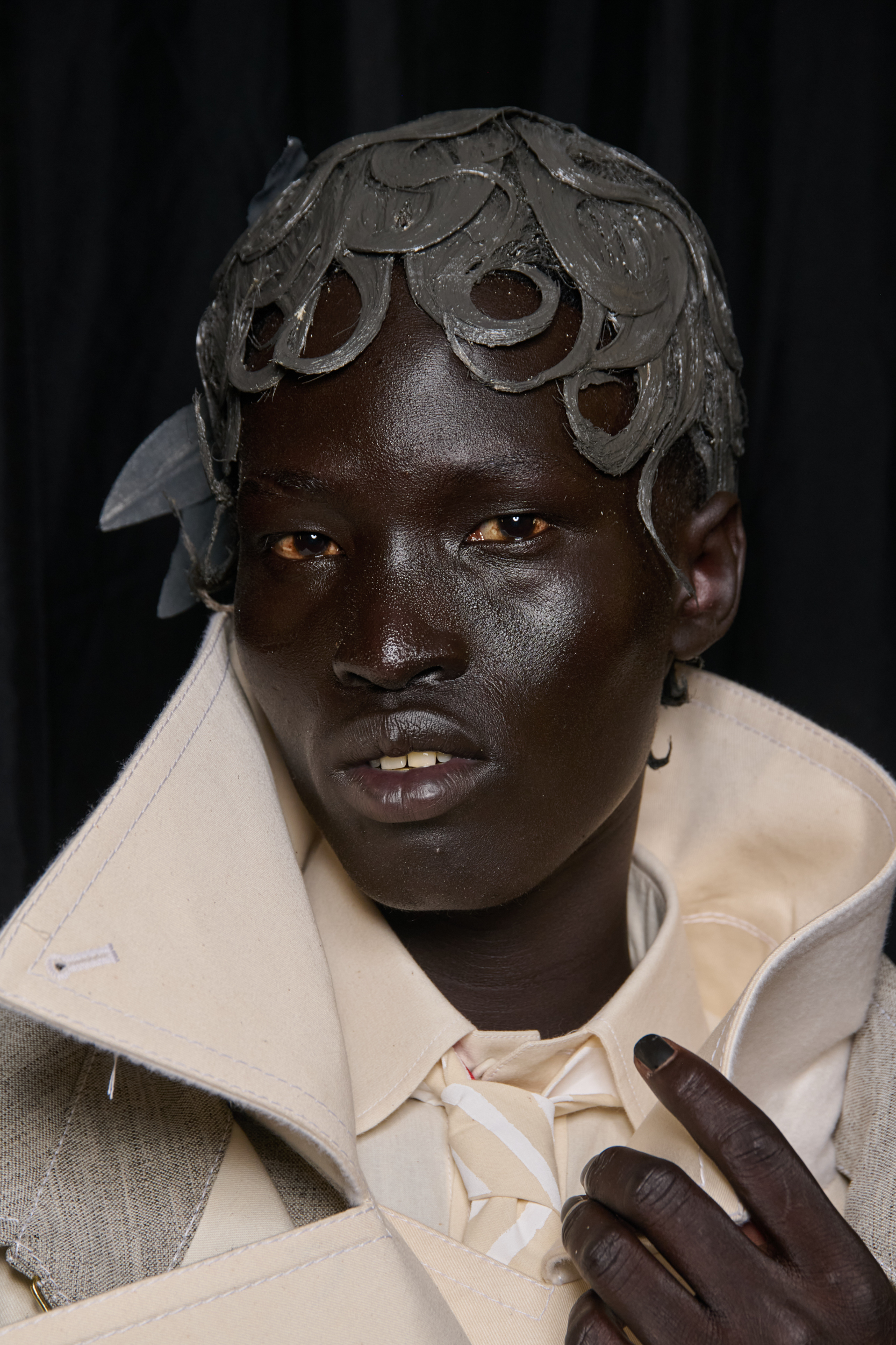 Thom Browne Fall 2024 Couture Fashion Show Backstage