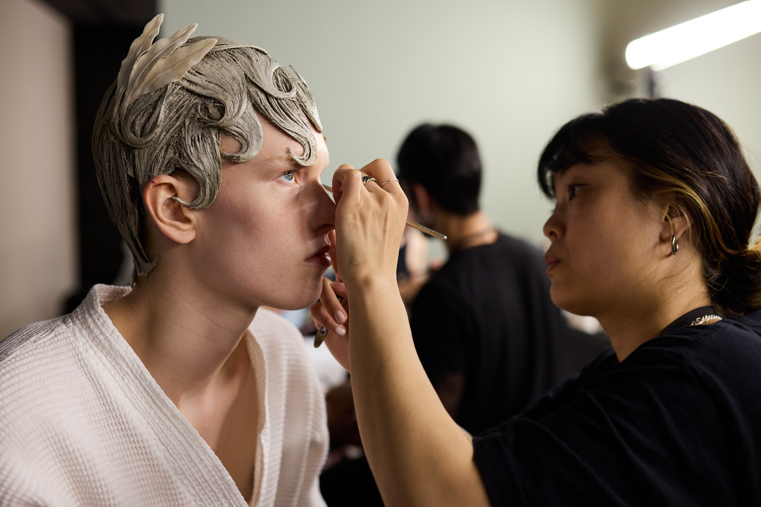 Thom Browne Fall 2024 Couture Fashion Show Backstage