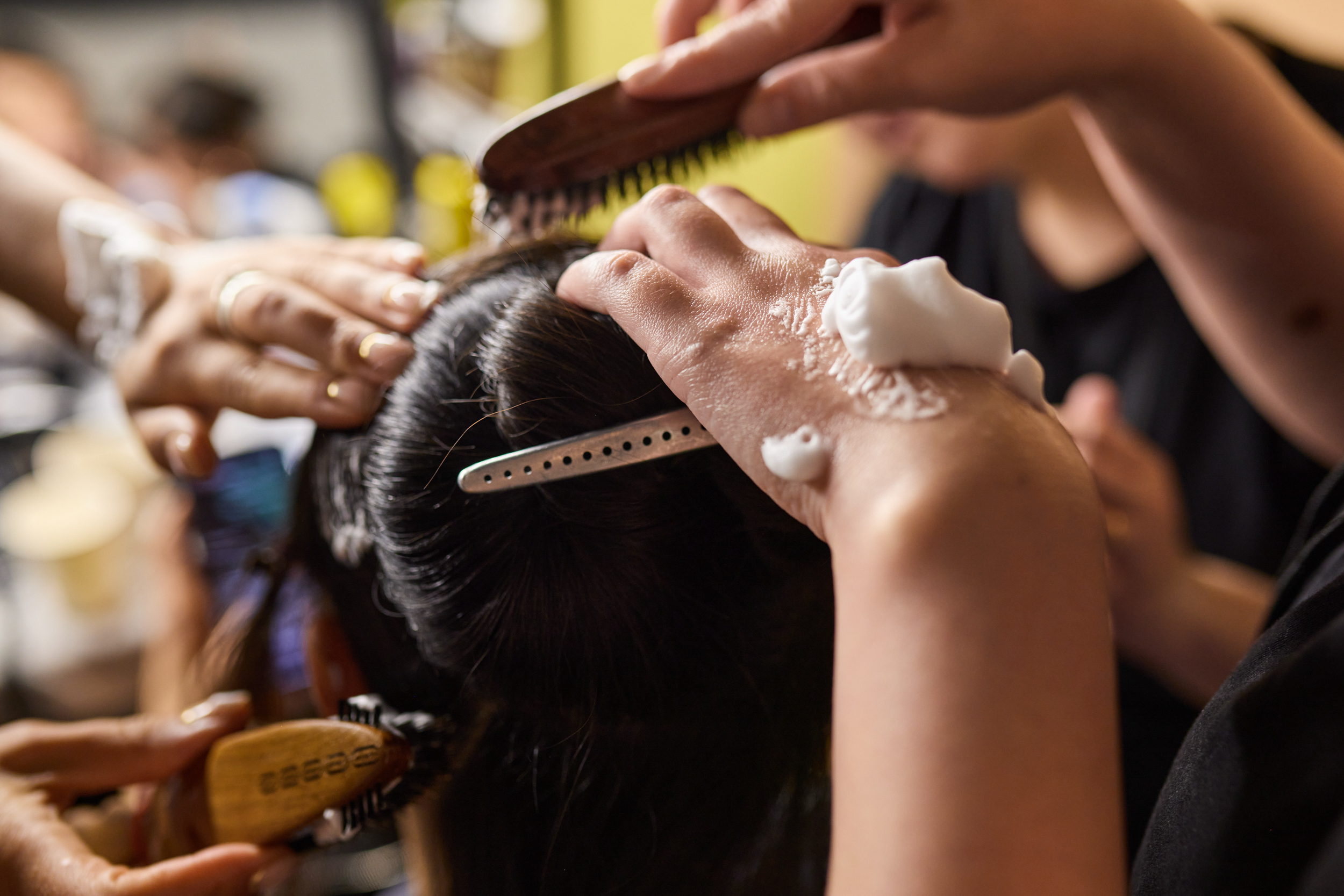 Thom Browne Fall 2024 Couture Fashion Show Backstage