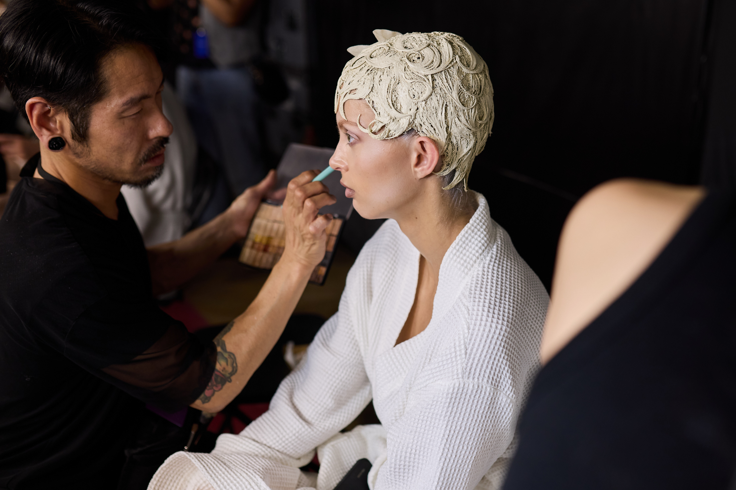 Thom Browne Fall 2024 Couture Fashion Show Backstage