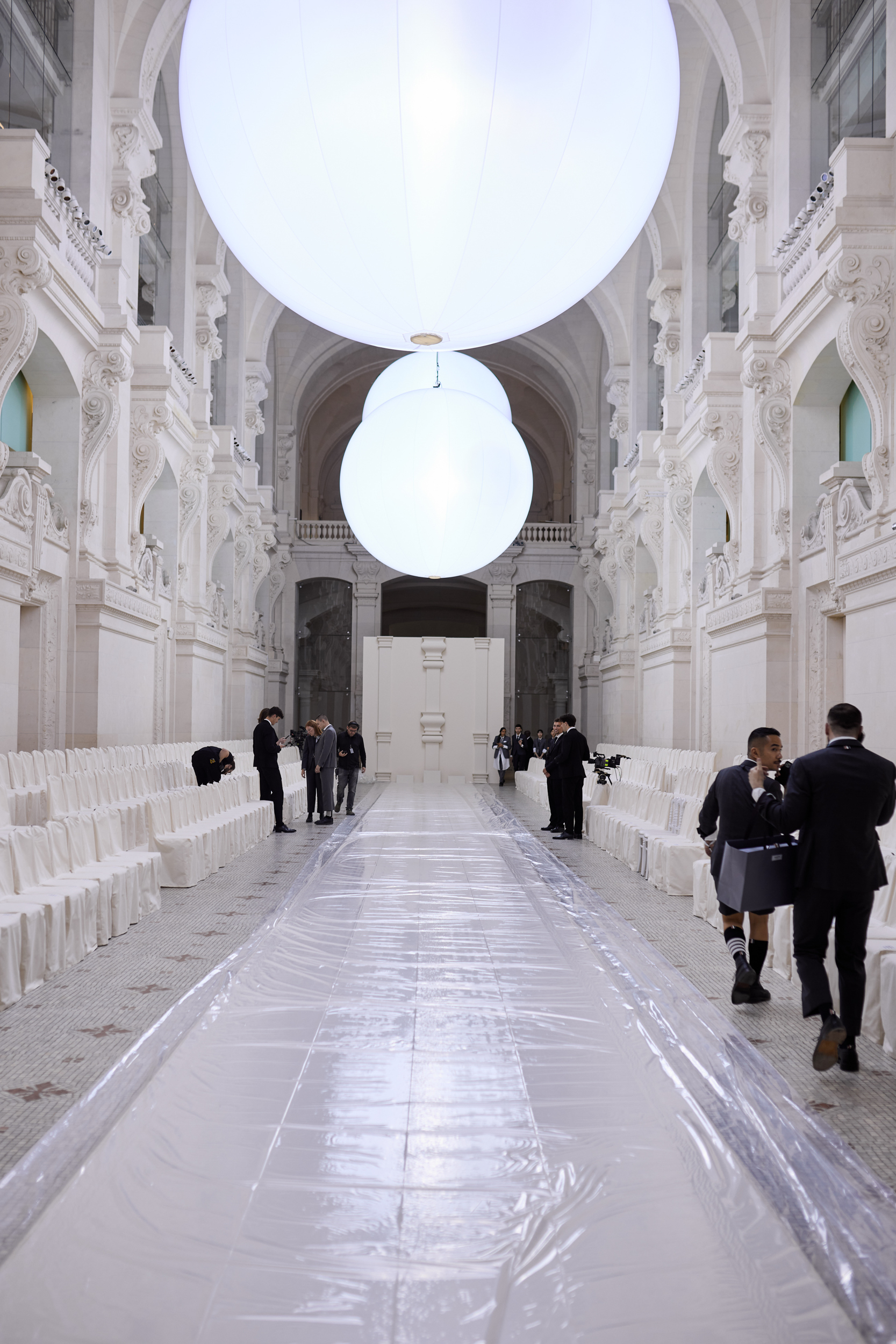 Thom Browne Fall 2024 Couture Fashion Show Backstage