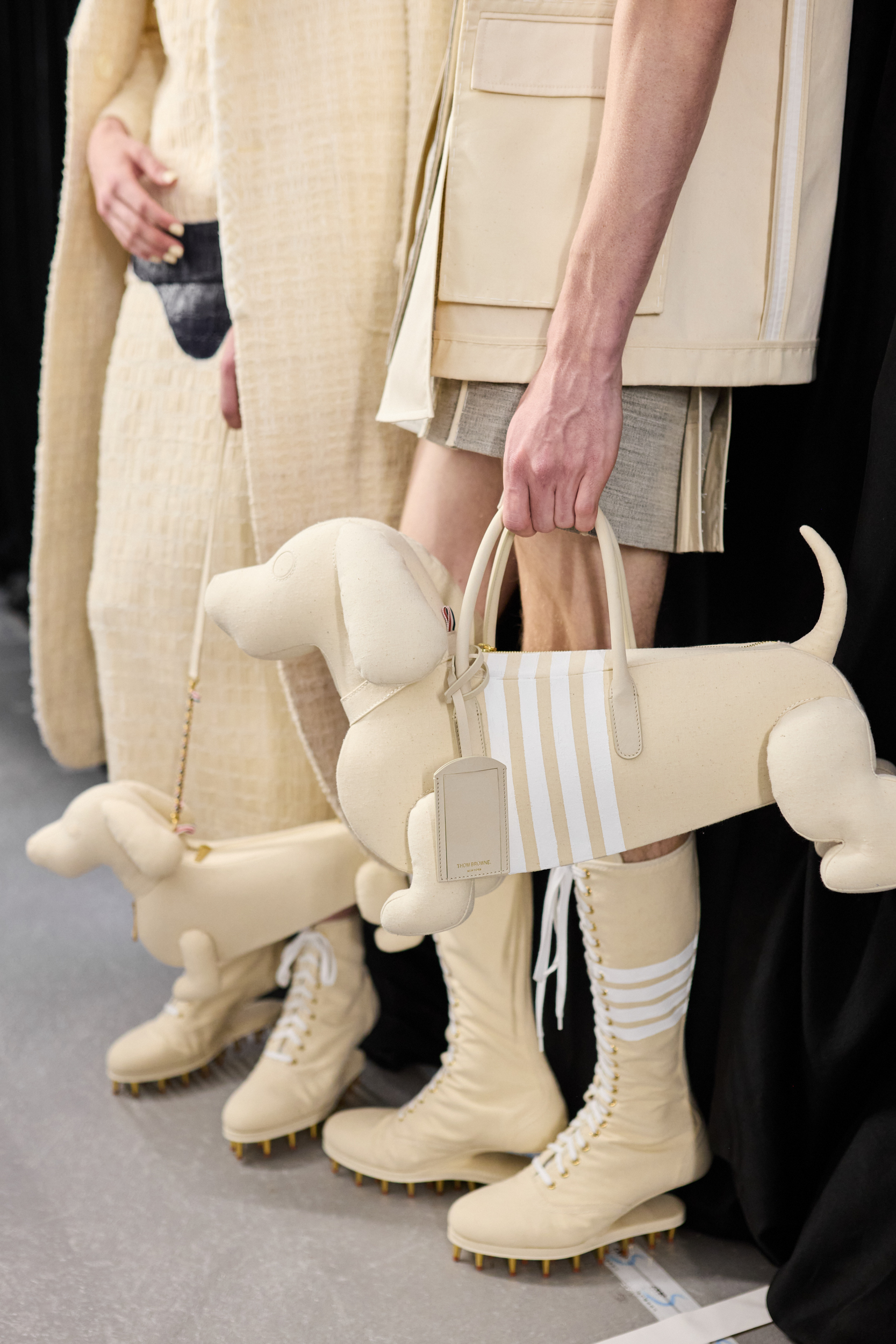 Thom Browne Fall 2024 Couture Fashion Show Backstage