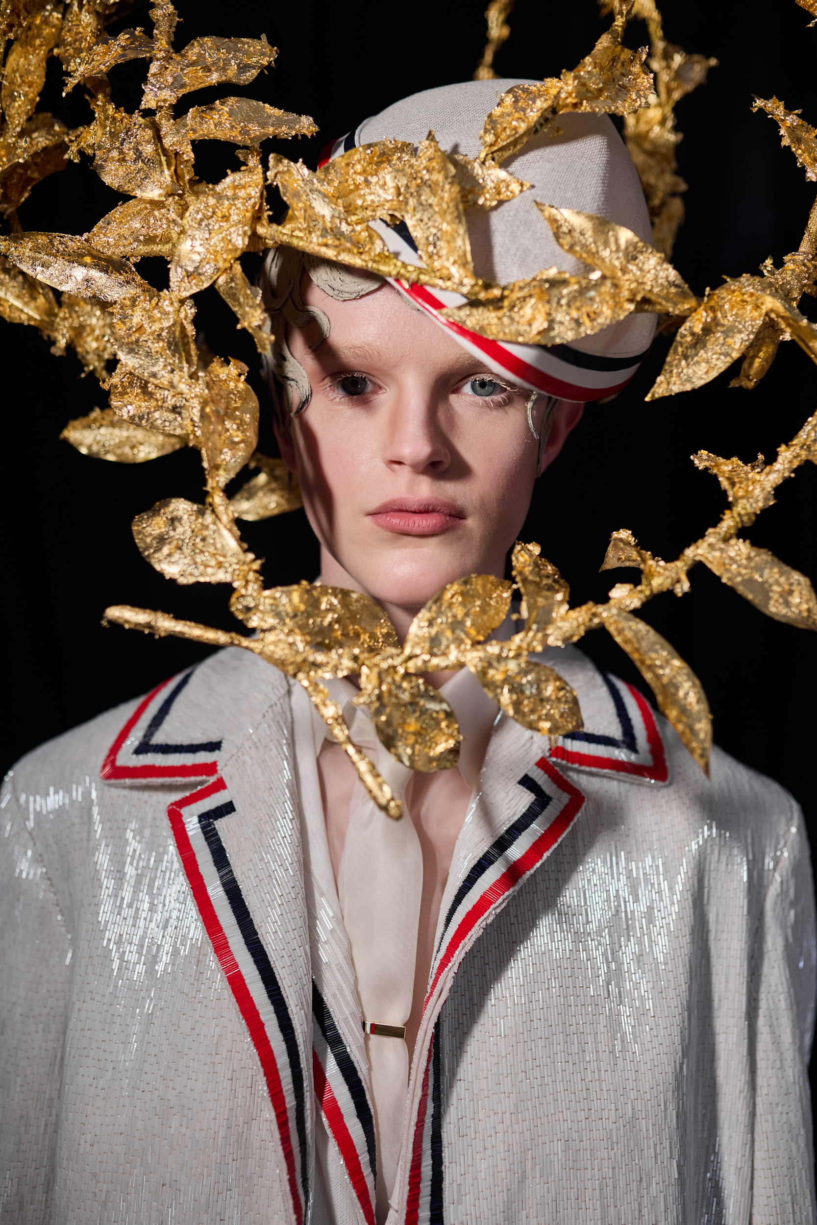 Thom Browne Fall 2024 Couture Fashion Show Backstage