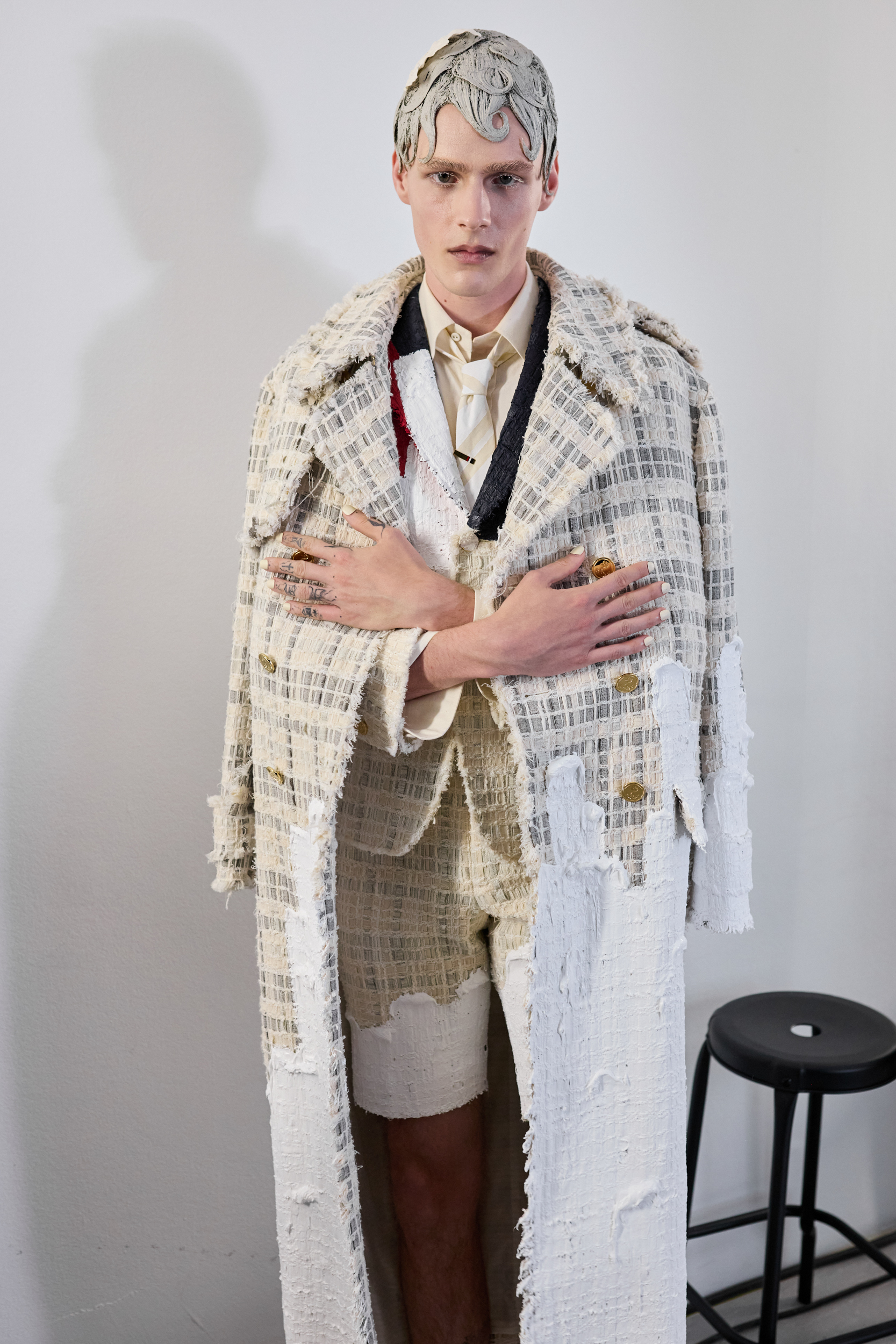 Thom Browne Fall 2024 Couture Fashion Show Backstage