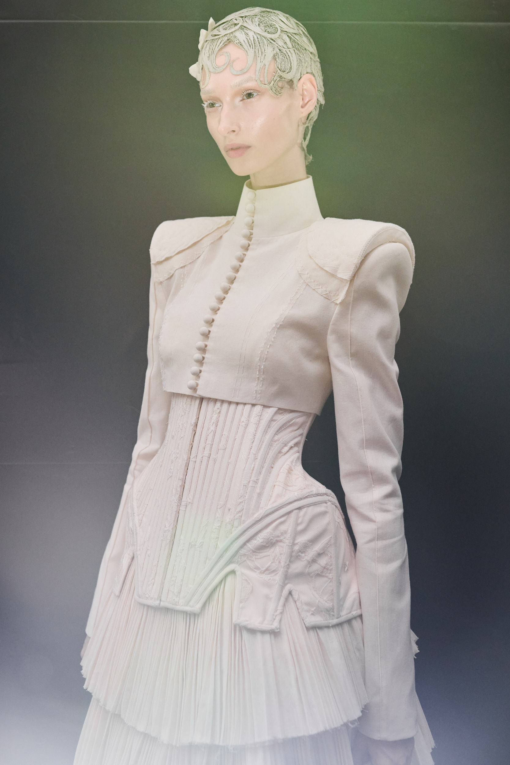 Thom Browne Fall 2024 Couture Fashion Show Backstage