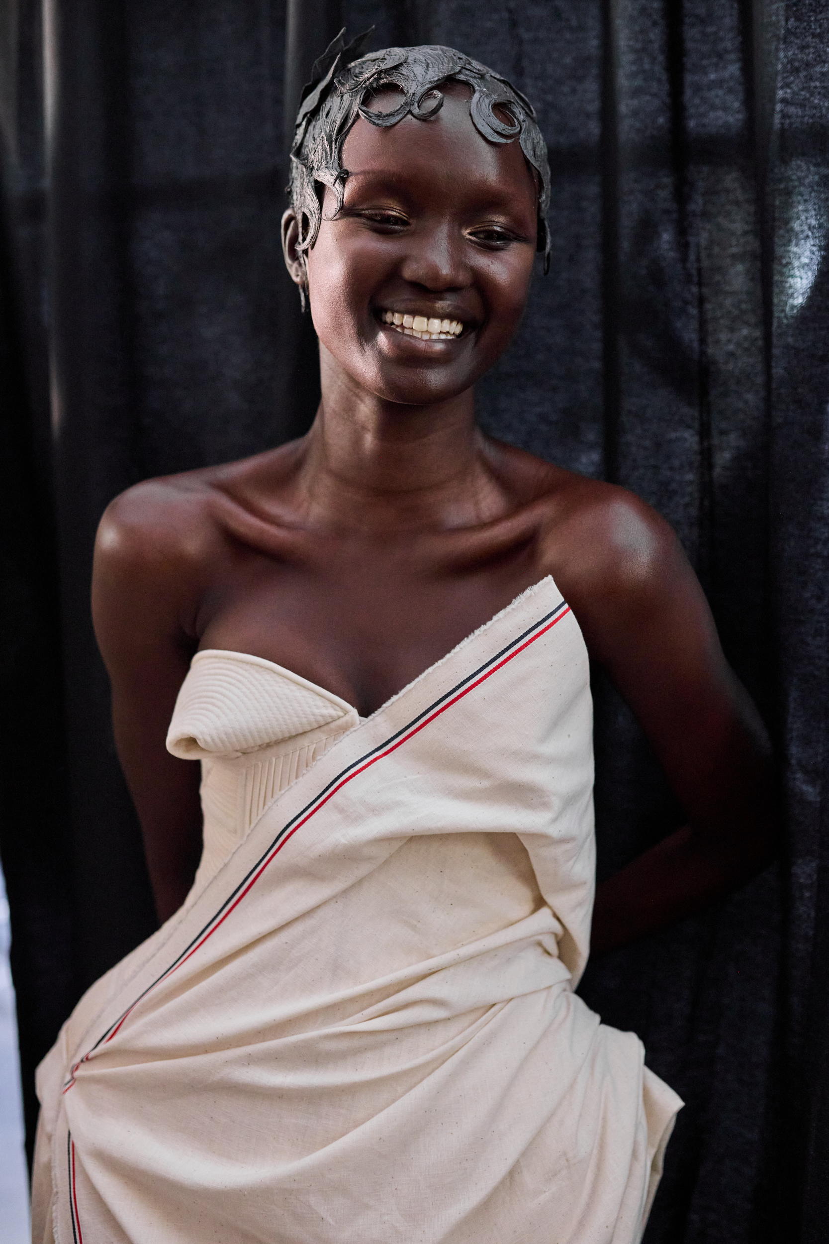 Thom Browne Fall 2024 Couture Fashion Show Backstage