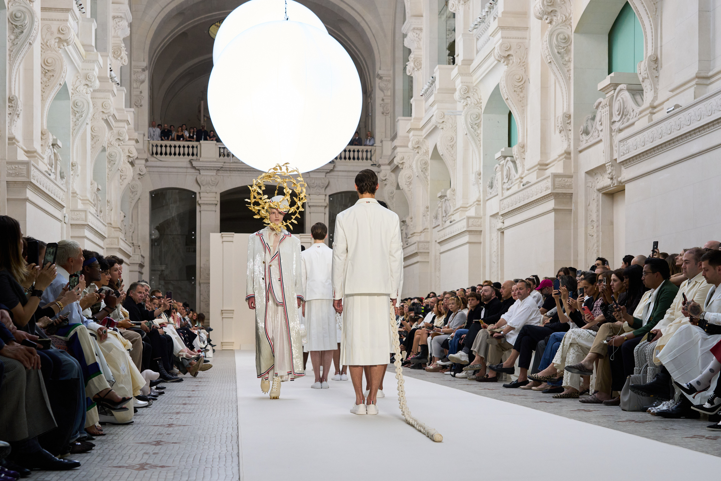 Thom Browne Fall 2024 Couture Fashion Show Atmosphere