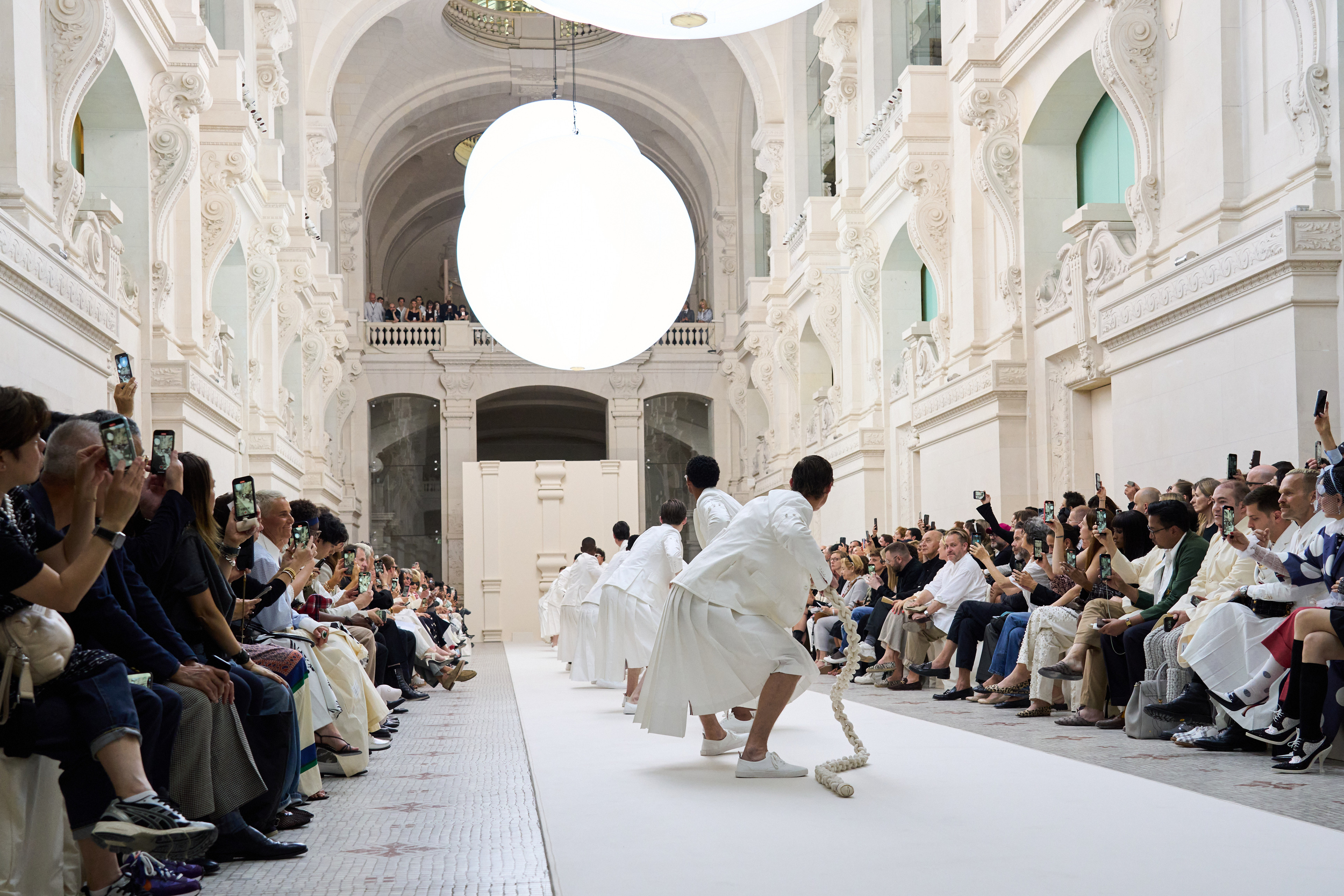 Thom Browne Fall 2024 Couture Fashion Show Atmosphere