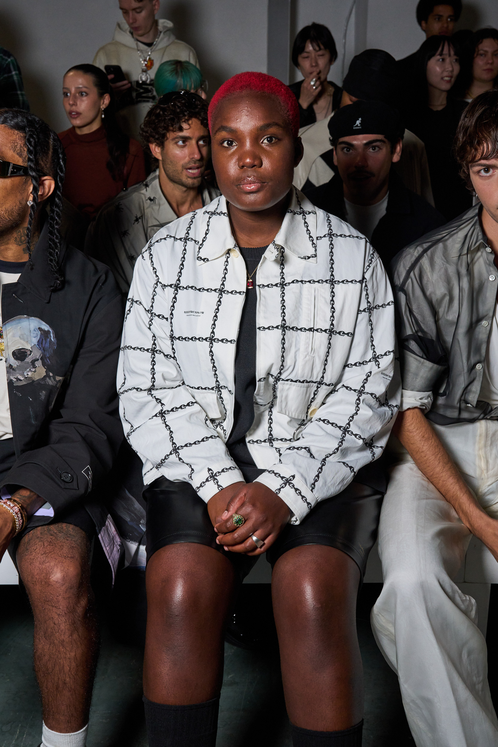 Undercover  Spring 2025 Men's Fashion Show Front Row