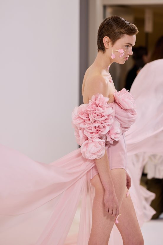 Giambattista Valli Fall 2024 Couture Fashion Show Backstage