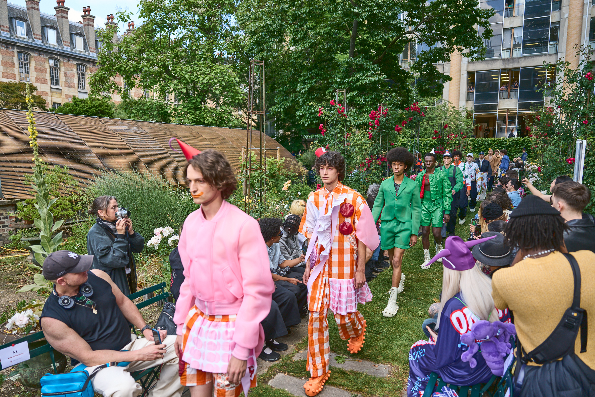 Walter Van Beirendonck  Spring 2025 Men's Fashion Show Atmosphere