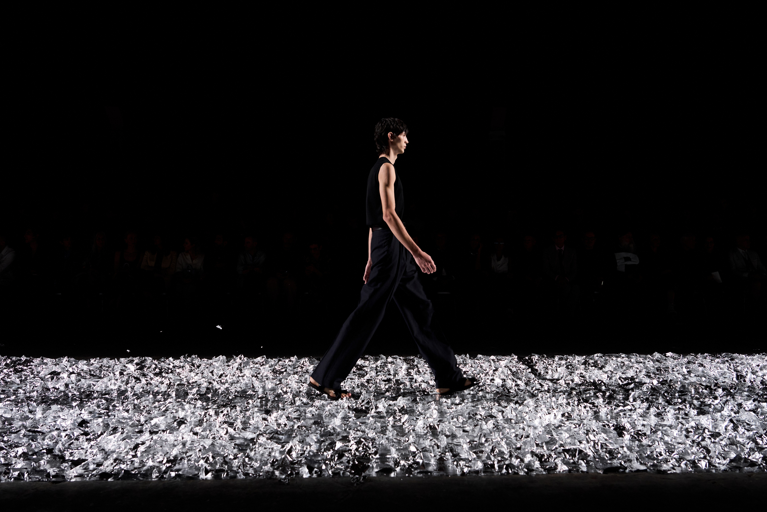 Dries Van Noten  Spring 2025 Men's Fashion Show Atmosphere