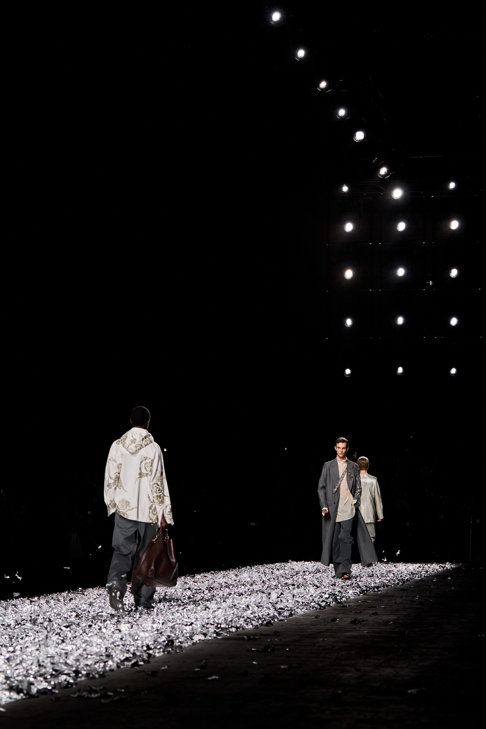 Dries Van Noten  Spring 2025 Men's Fashion Show Atmosphere