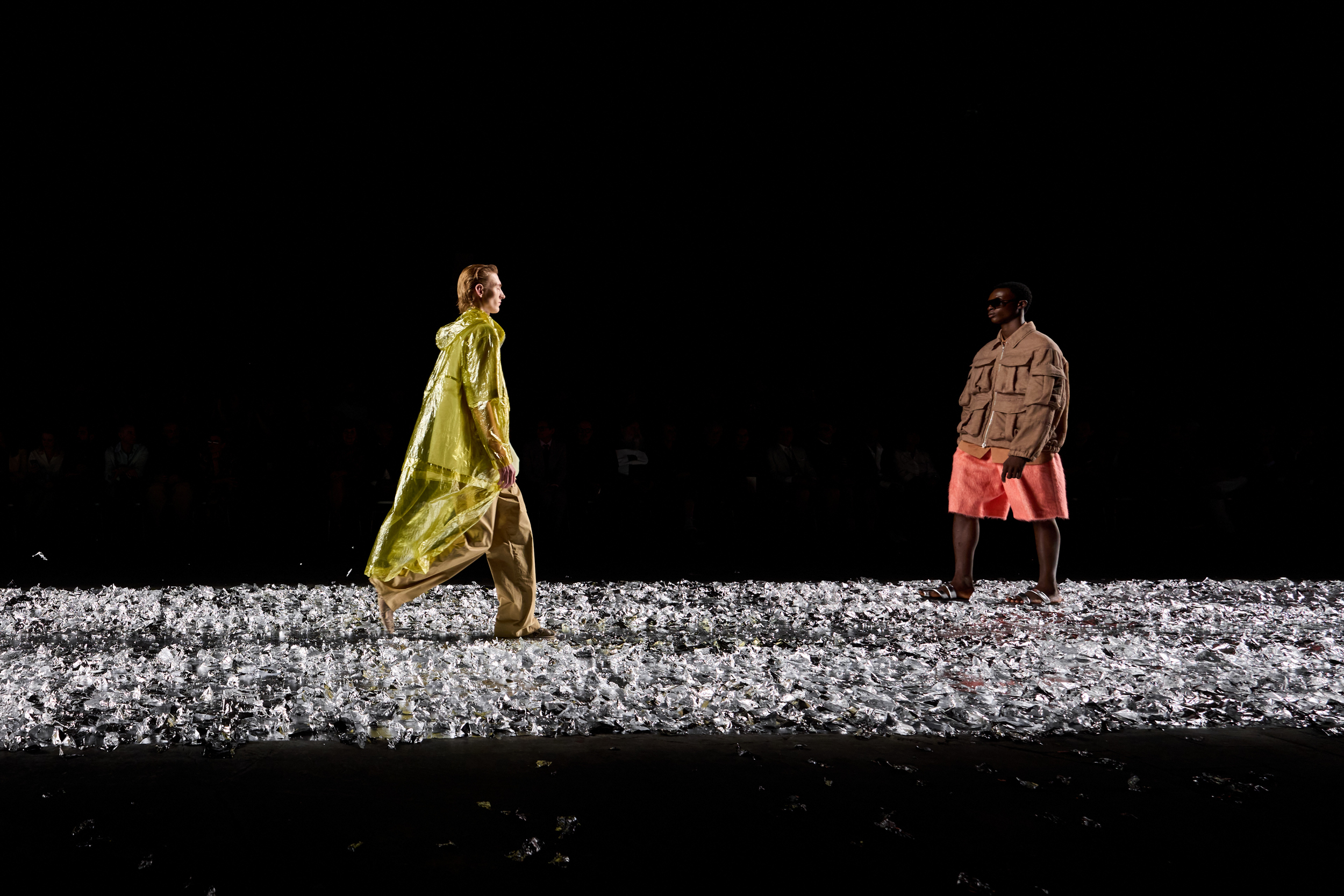 Dries Van Noten  Spring 2025 Men's Fashion Show Atmosphere