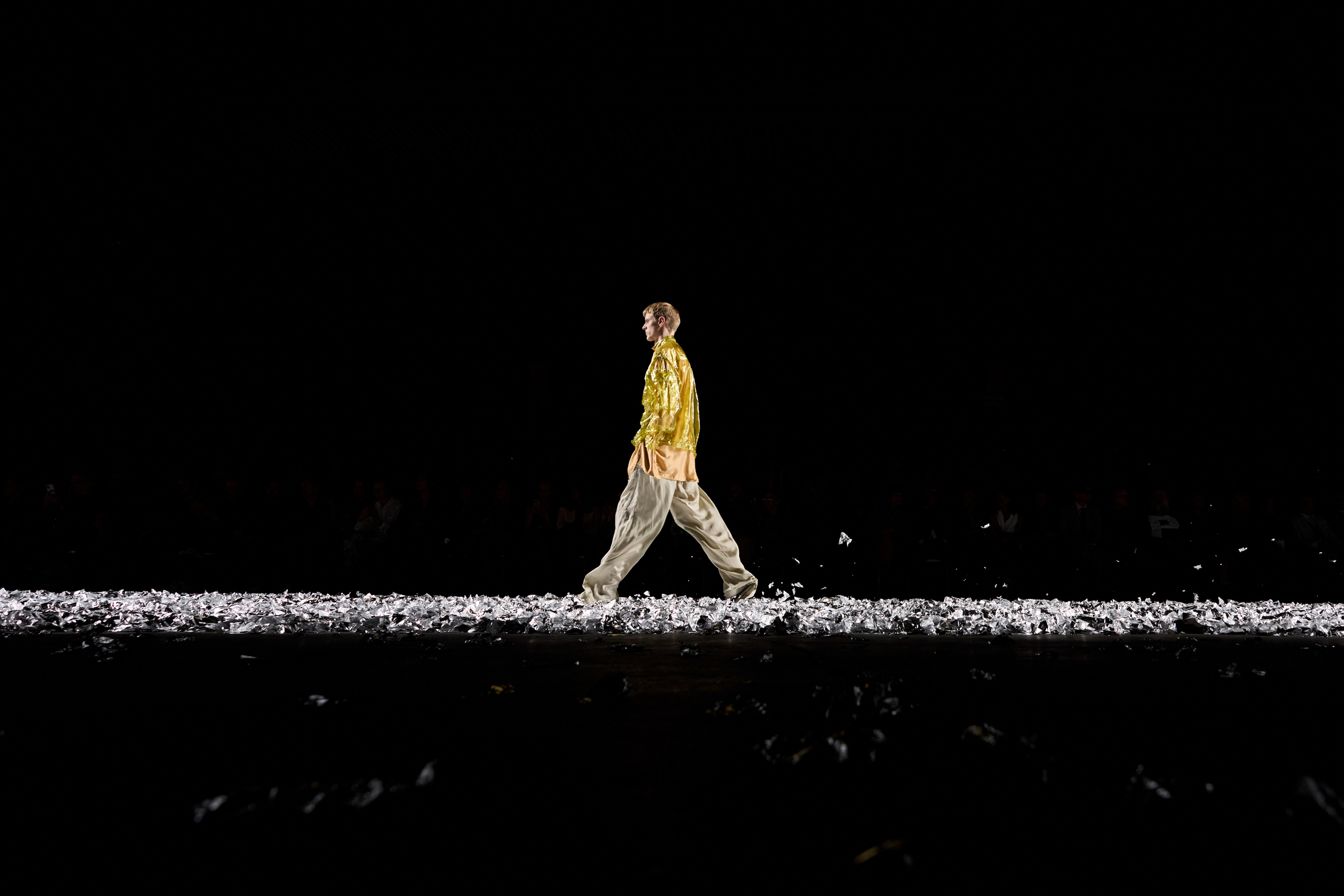 Dries Van Noten  Spring 2025 Men's Fashion Show Atmosphere