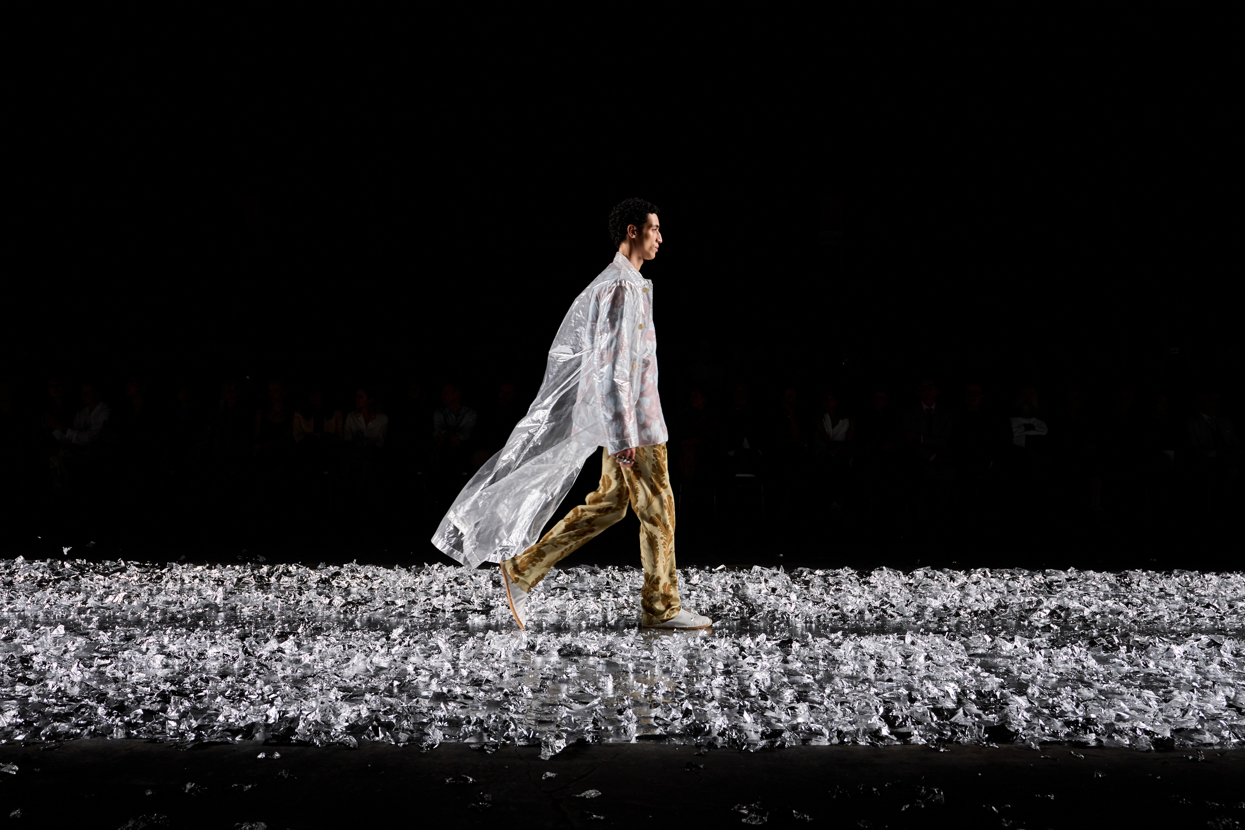 Dries Van Noten  Spring 2025 Men's Fashion Show Atmosphere