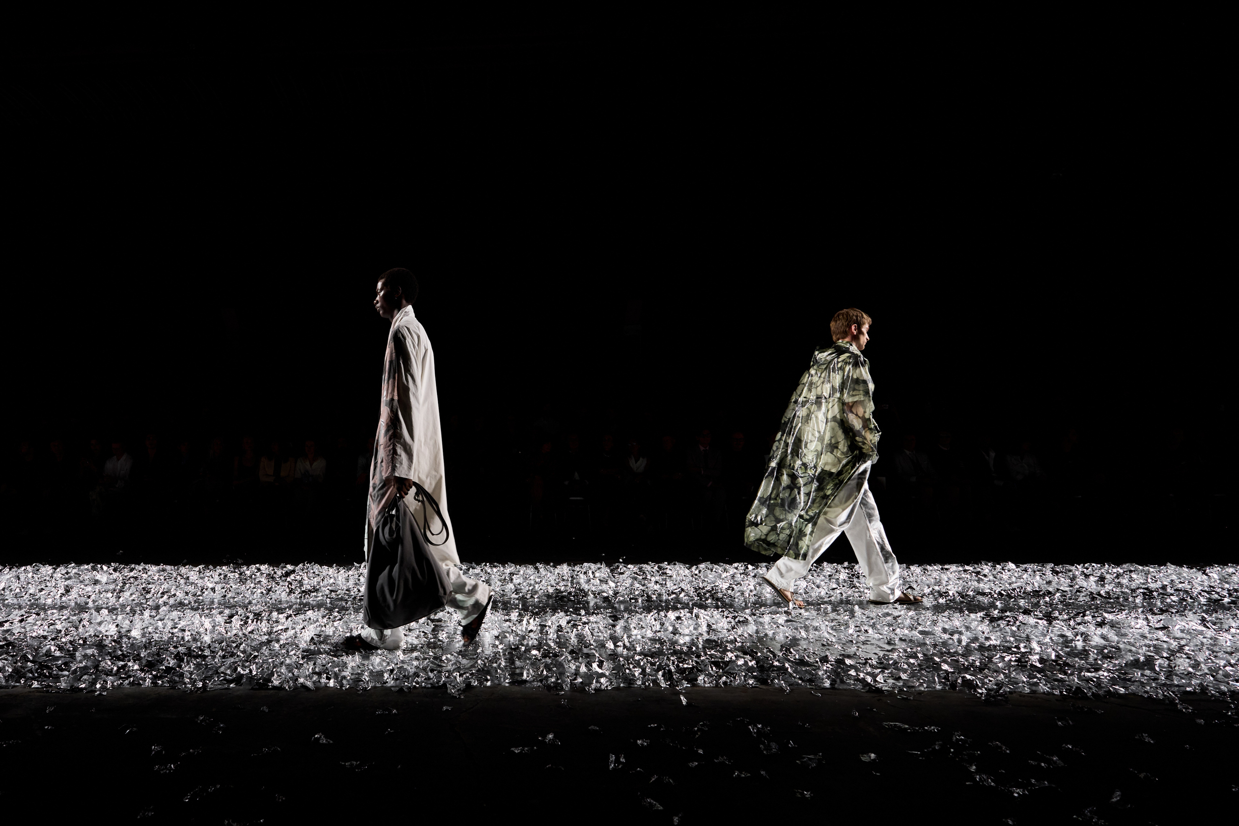 Dries Van Noten  Spring 2025 Men's Fashion Show Atmosphere