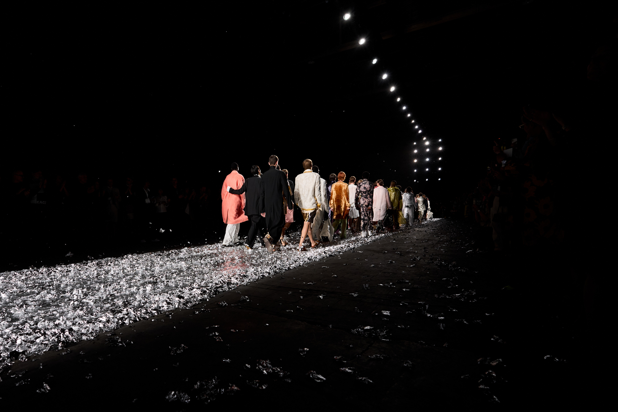 Dries Van Noten  Spring 2025 Men's Fashion Show Atmosphere