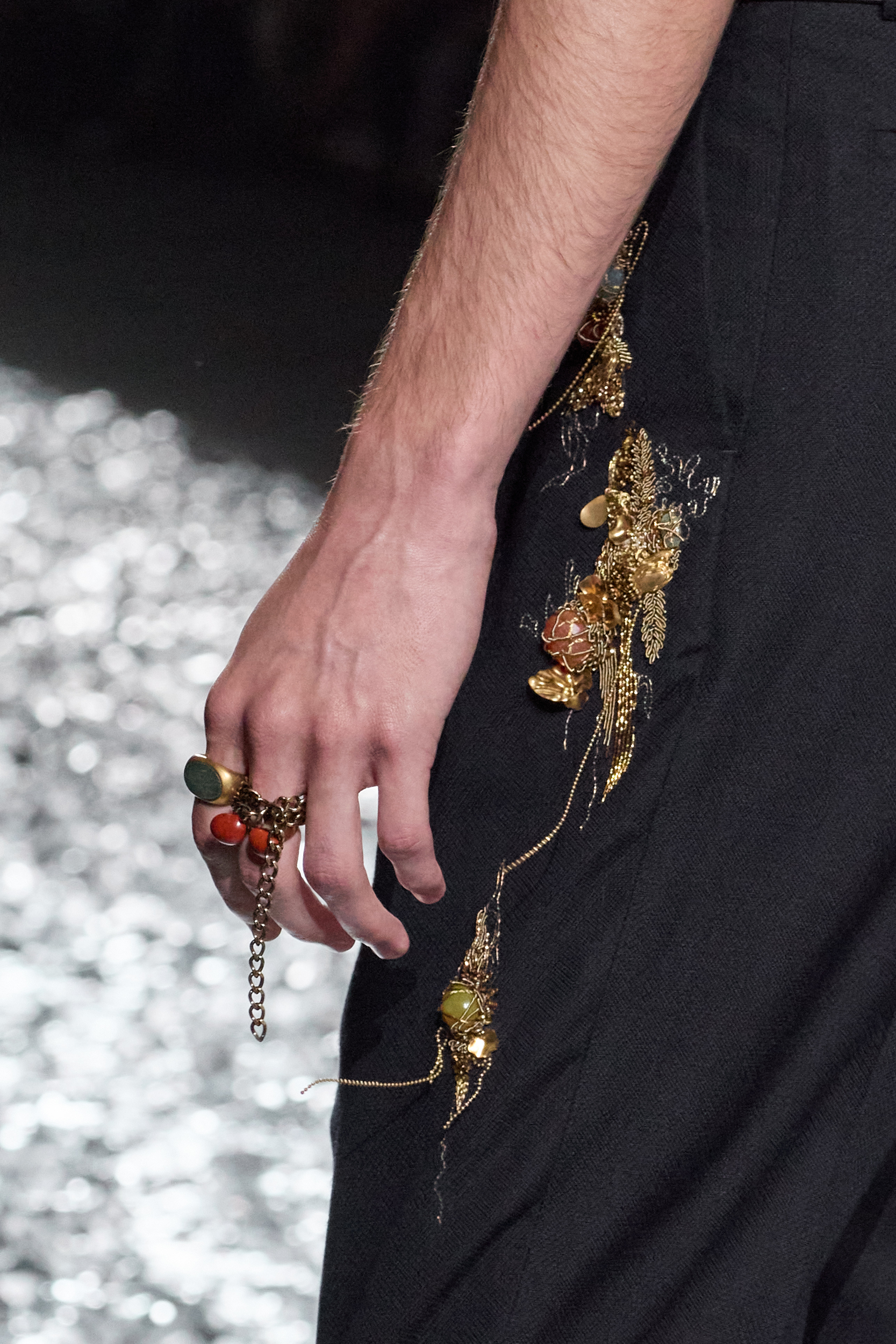 Dries Van Noten  Spring 2025 Men's Fashion Show Details