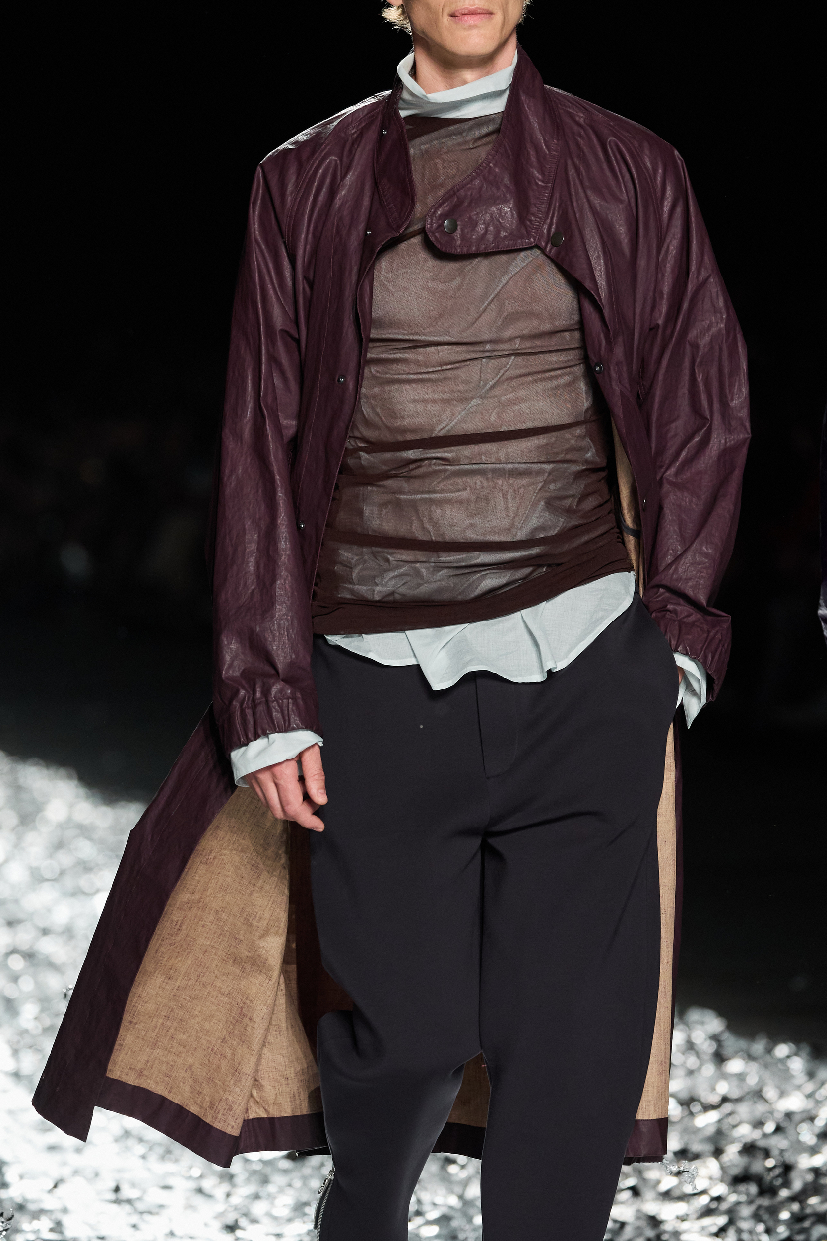 Dries Van Noten  Spring 2025 Men's Fashion Show Details