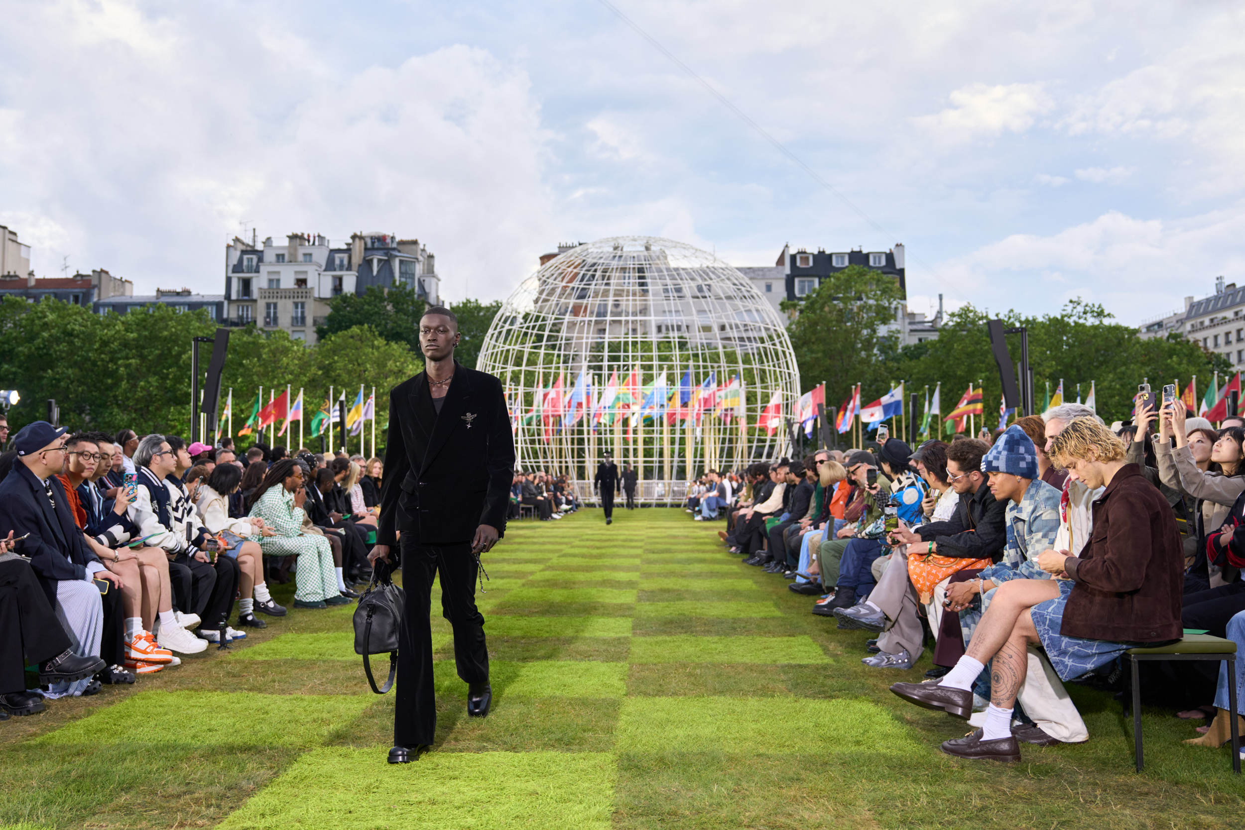 Louis Vuitton  Spring 2025 Men's Fashion Show Atmosphere