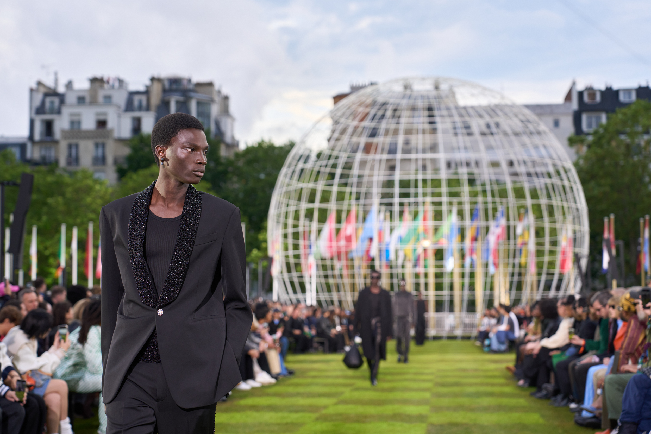 Louis Vuitton  Spring 2025 Men's Fashion Show Atmosphere