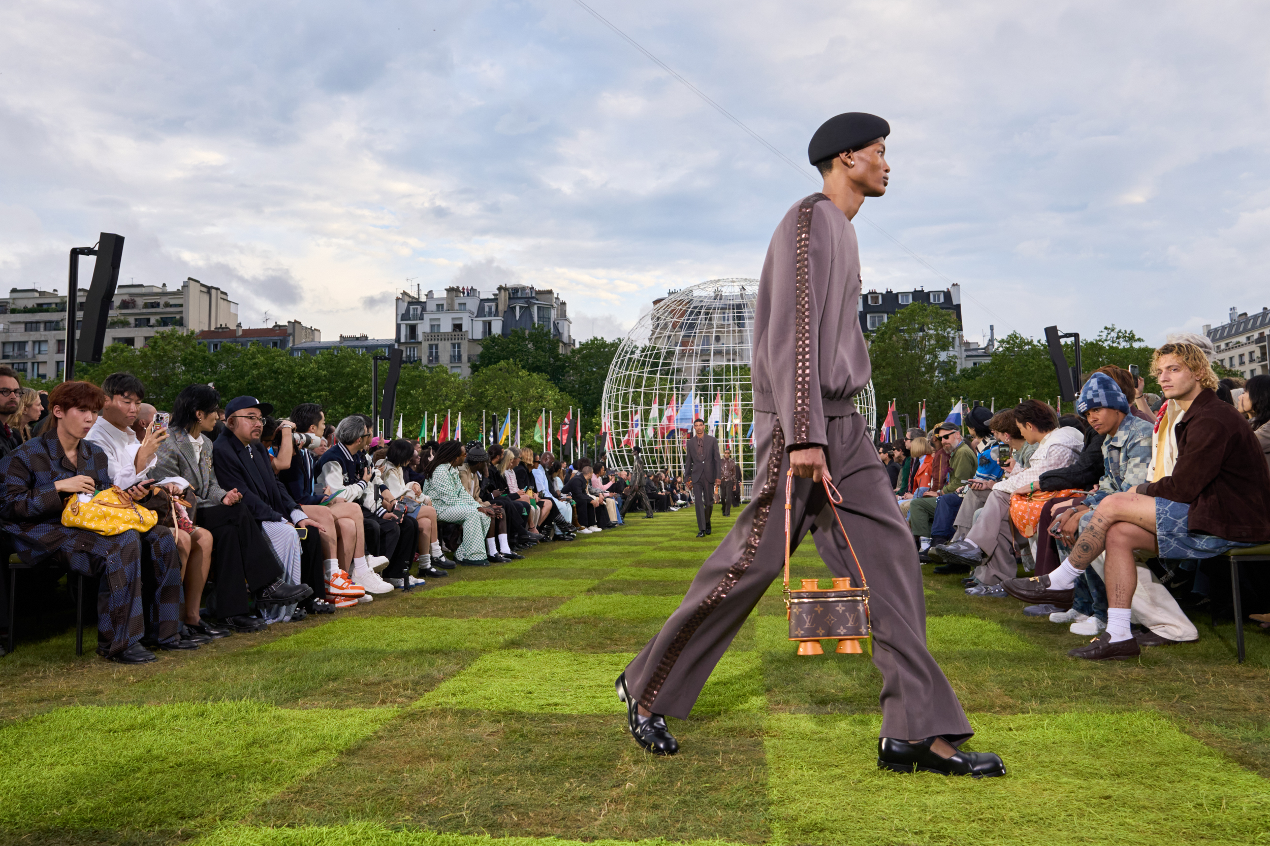 Louis Vuitton  Spring 2025 Men's Fashion Show Atmosphere