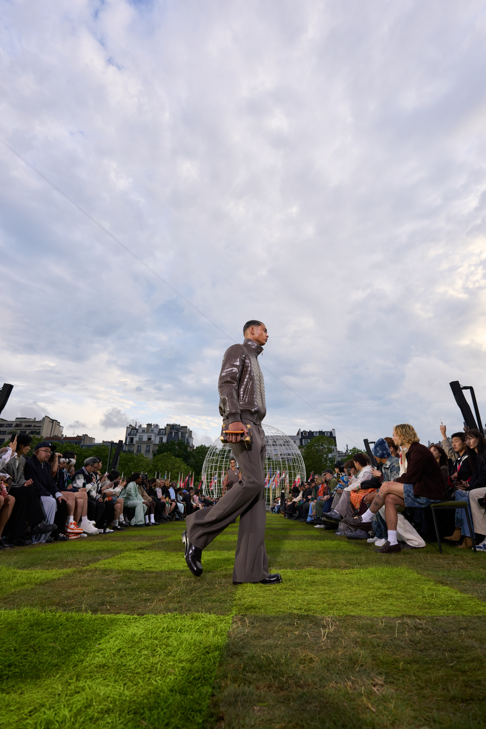 Louis Vuitton  Spring 2025 Men's Fashion Show Atmosphere