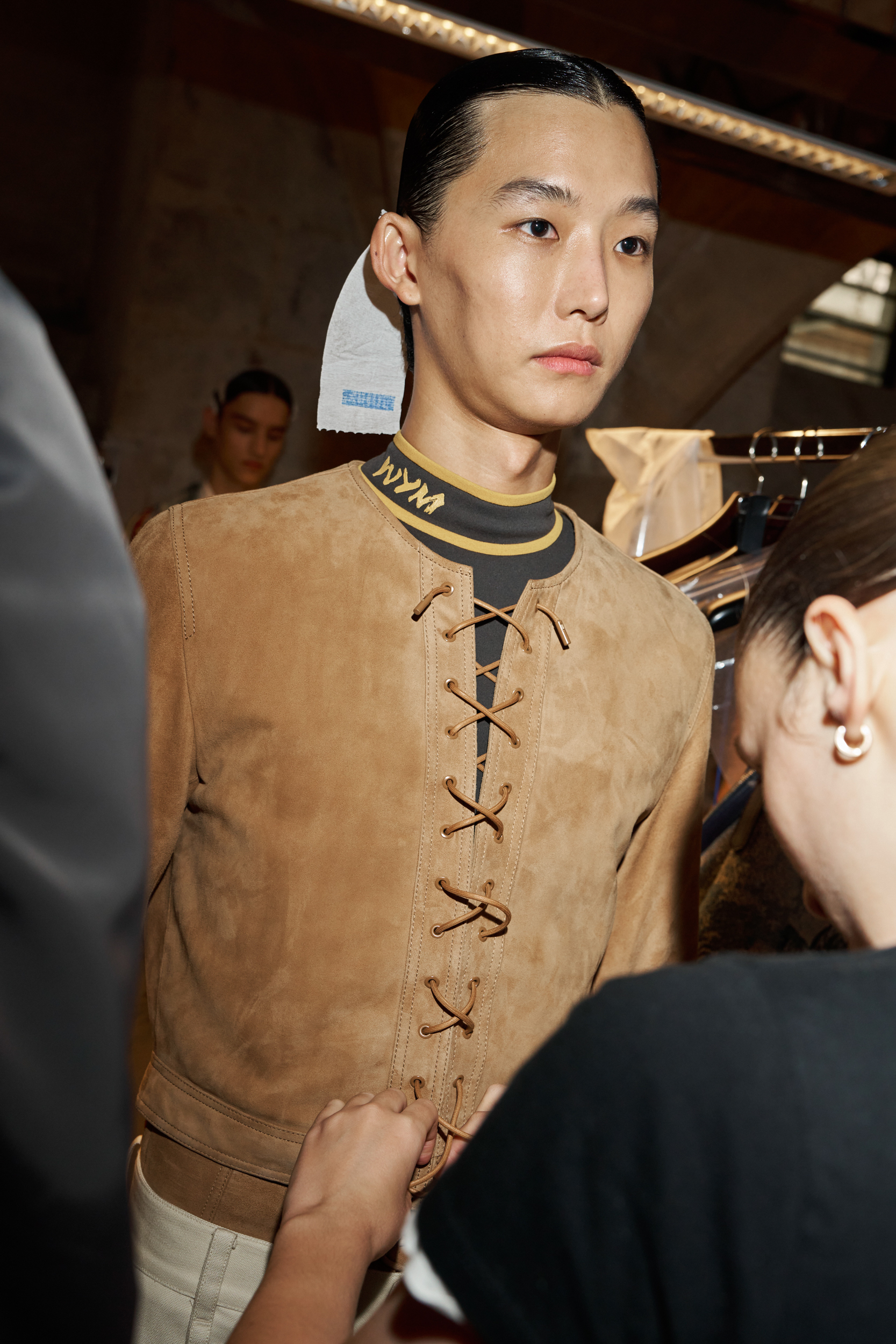 Wooyoungmi  Spring 2025 Men's Fashion Show Backstage