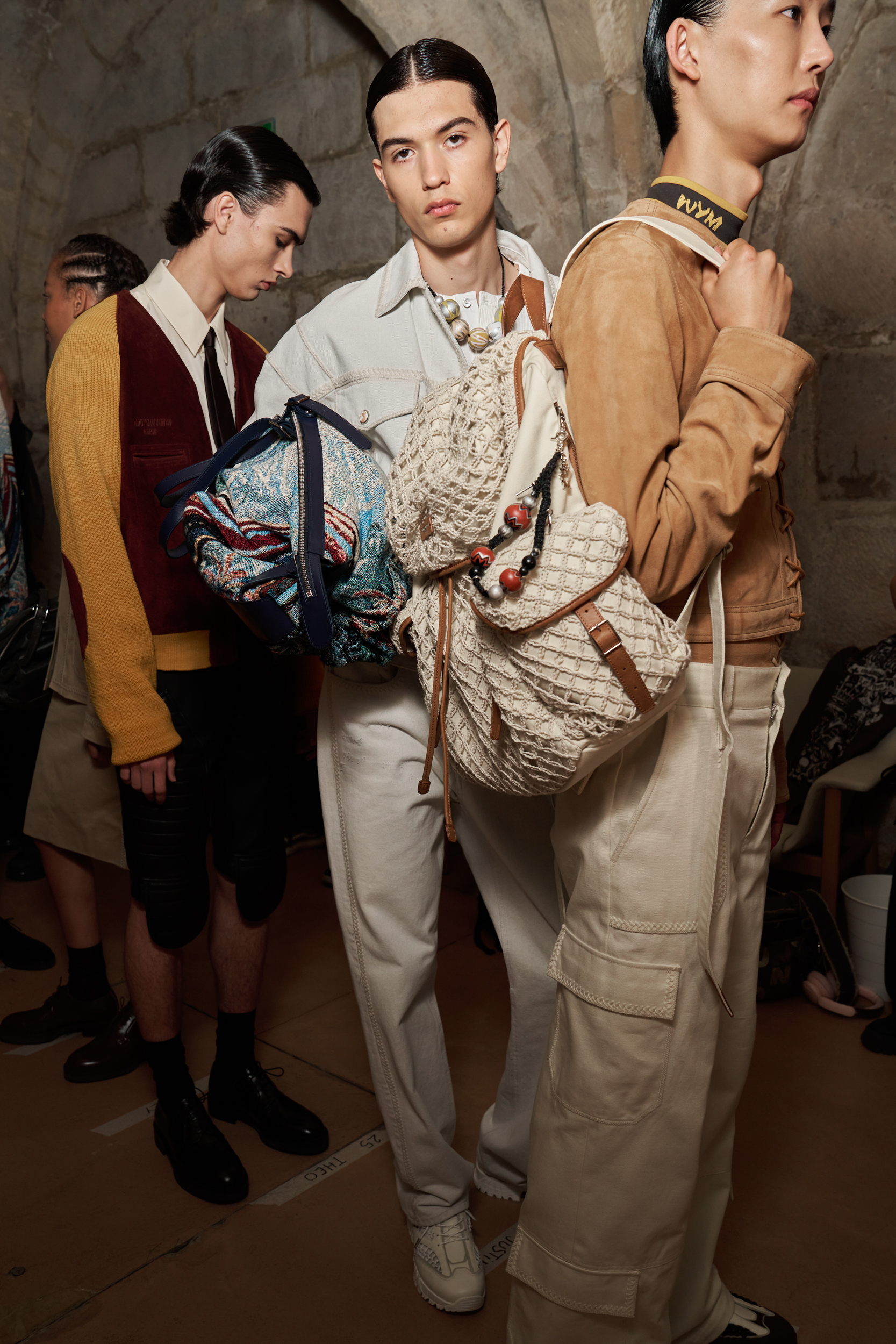 Wooyoungmi  Spring 2025 Men's Fashion Show Backstage