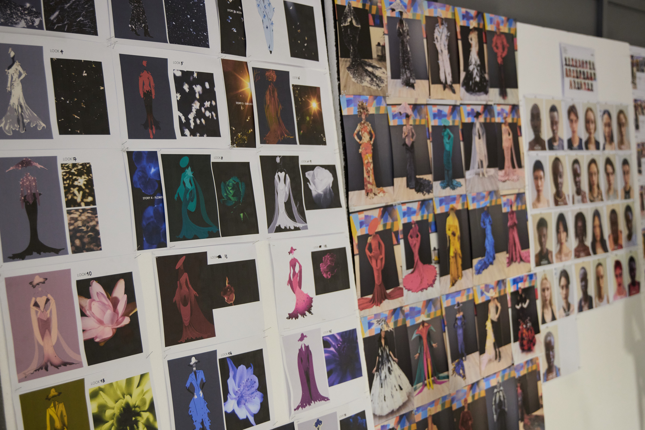 Robert Wun Fall 2024 Couture Fashion Show Backstage
