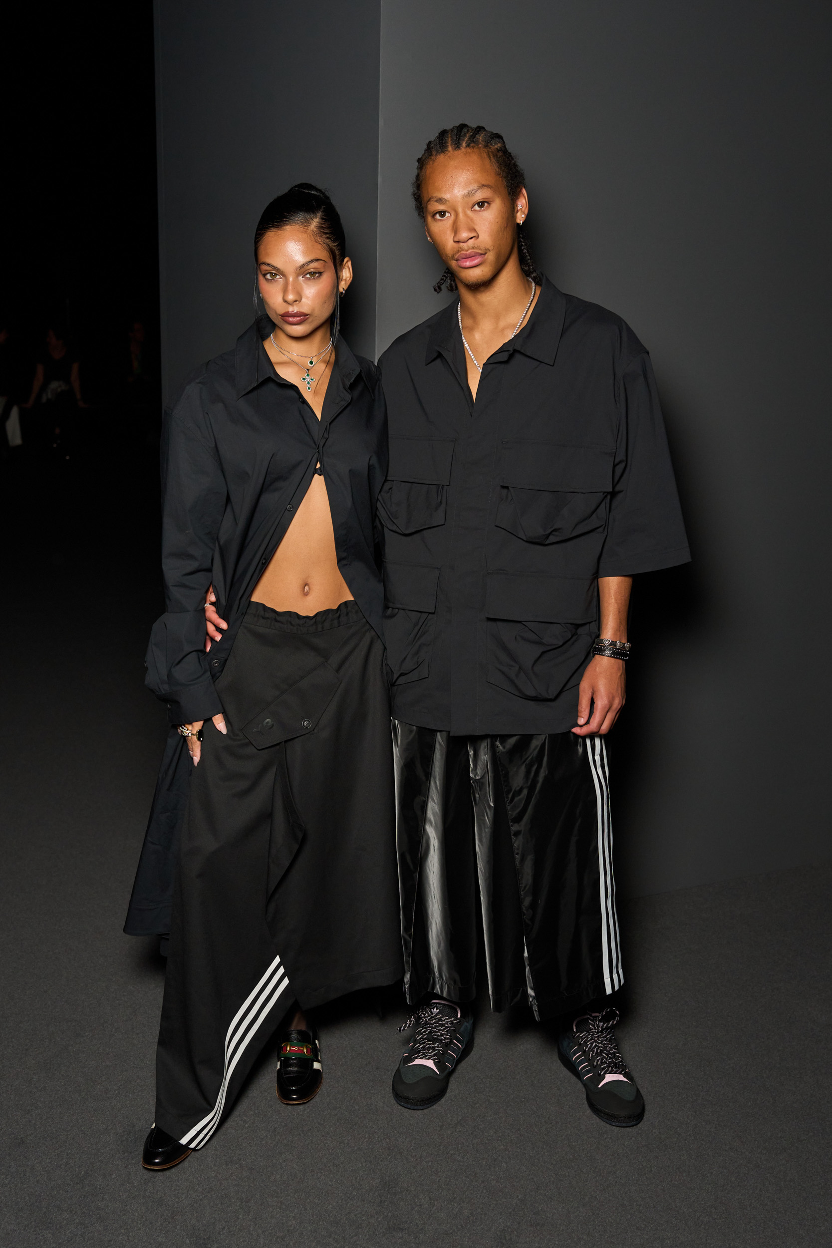 Y-3  Spring 2025 Men's Fashion Show Front Row