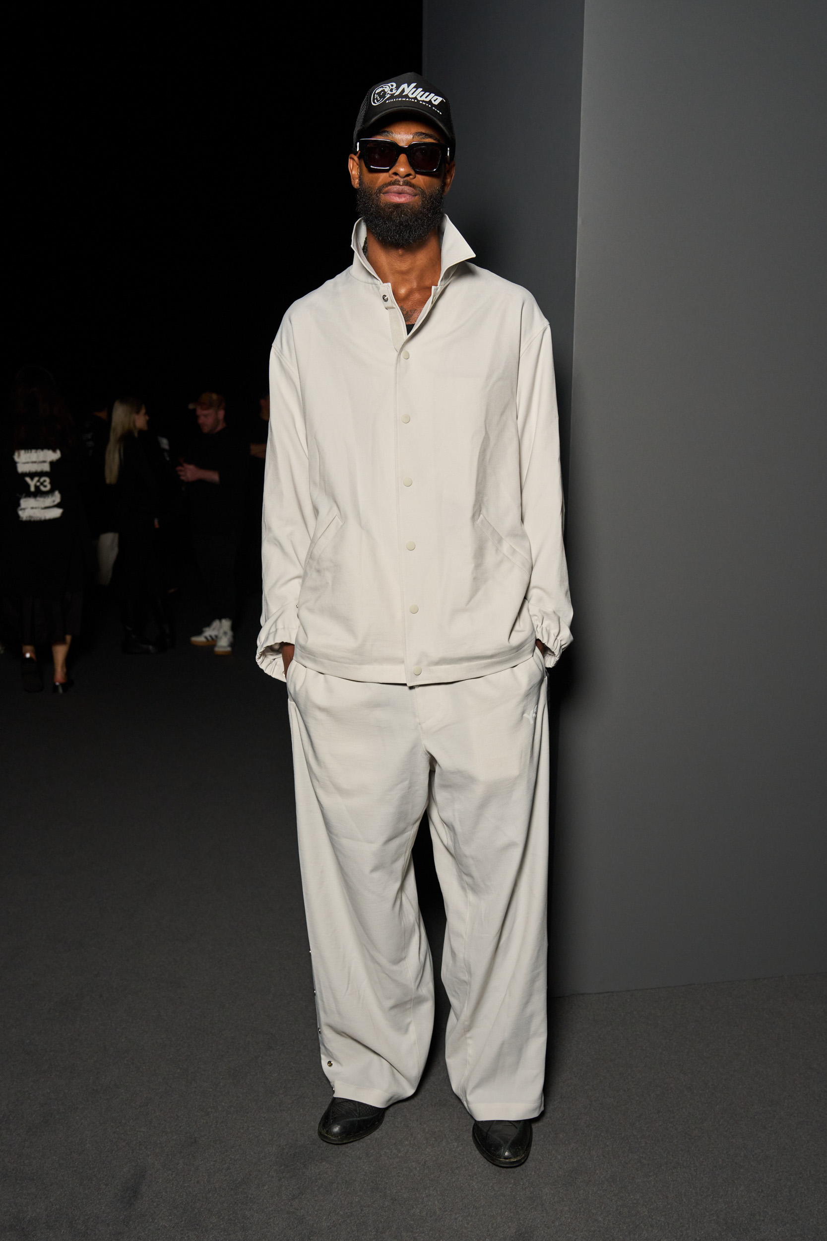 Y-3  Spring 2025 Men's Fashion Show Front Row