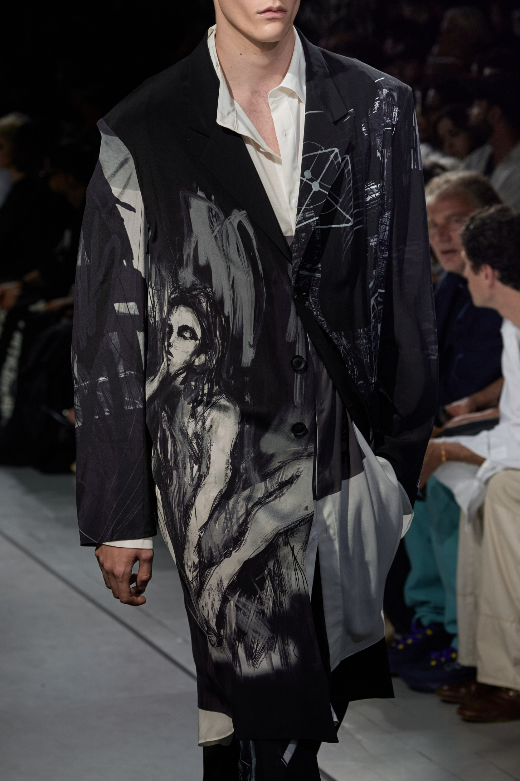 Yohji Yamamoto  Spring 2025 Men's Fashion Show Details