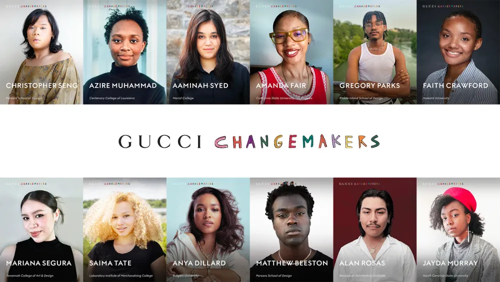 Gucci Names Latest Round of Changemakers Scholarship Recipients