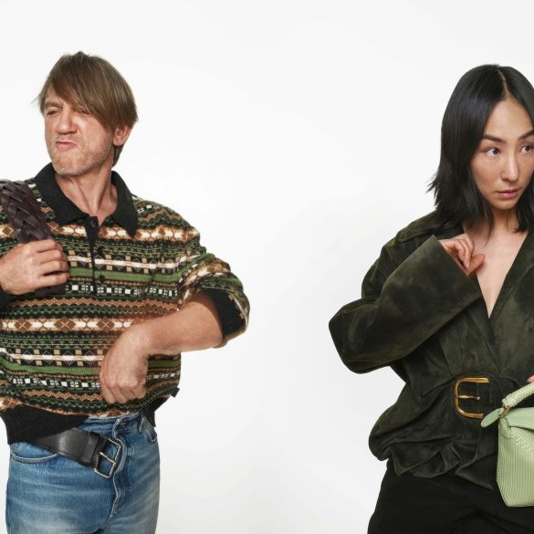 Loewe Daniel Craig and Greta Lee Fall 2024 Ad Campaign by David Sims