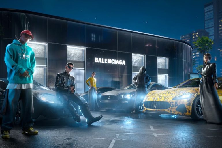 Balenciaga Zooms Into Need For Speed Collaboration