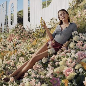 Gucci Flora 2024 fragrance ad campaign with Miley Cyrus photographed by Tyler Mitchell