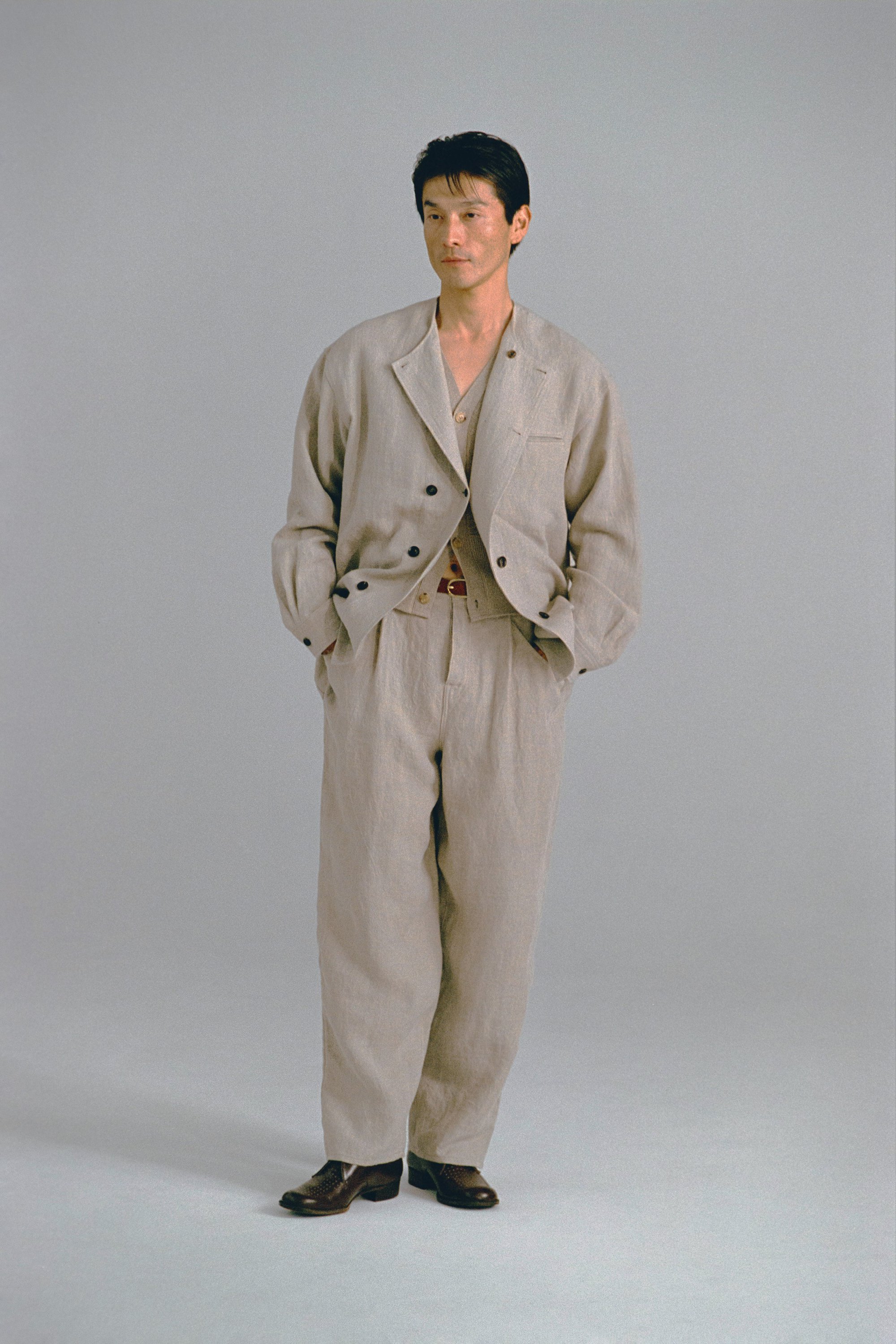 ジャケット・アウター soshiotsuki 20ss SAILOR PEAKED SUITS SOSHIOTSUKI(ソウシオオツキ) セーラーカラージャケット