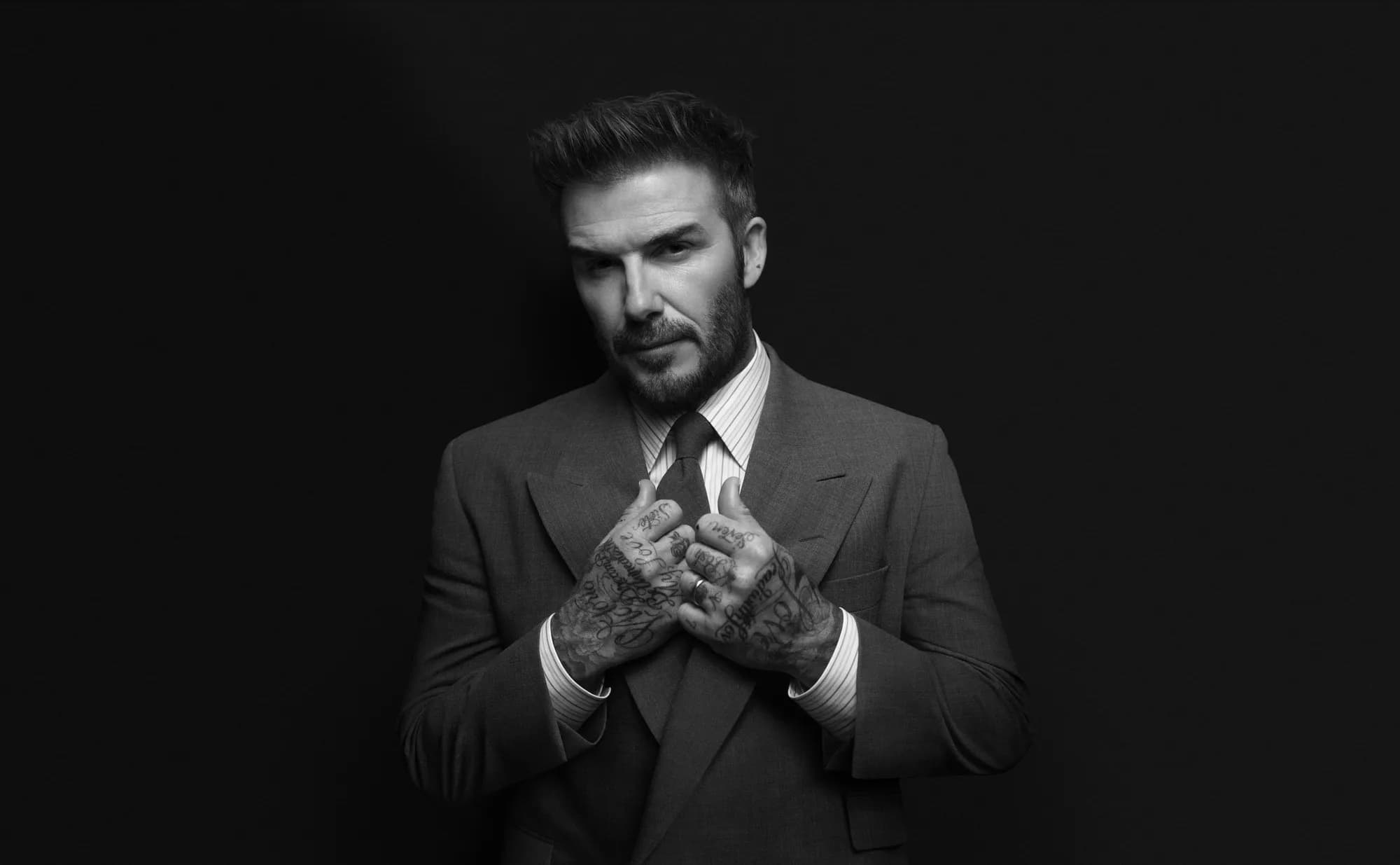 David Beckham Models In New Fall Hugo Boss Campaign | The Impression