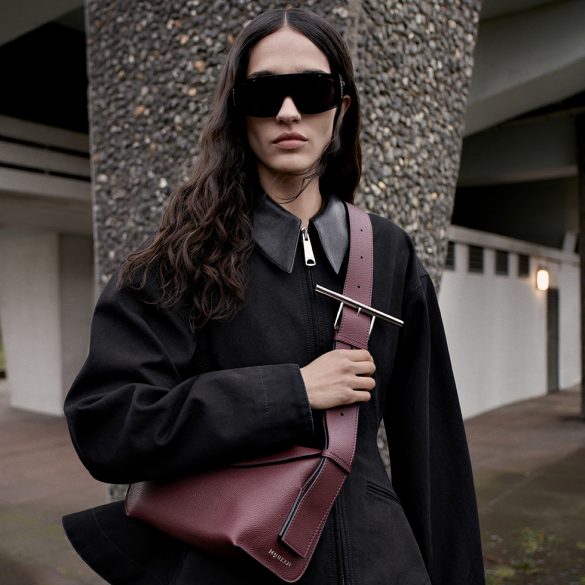 Alexander McQueen Sling Bag Fall 2024 Ad Campaign