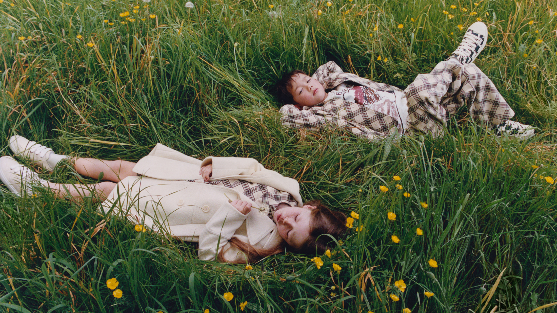 Burberry 'Childrenswear' Winter 2024 Ad Campaign