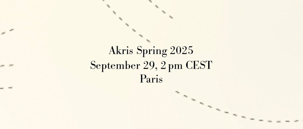 Akris Spring 2025 Fashion Show Live