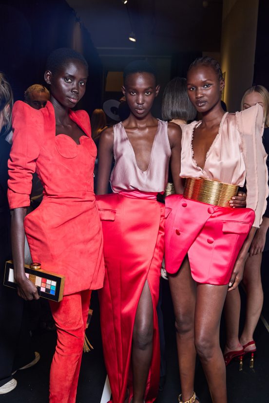 Balmain Spring 2025 Fashion Show Backstage